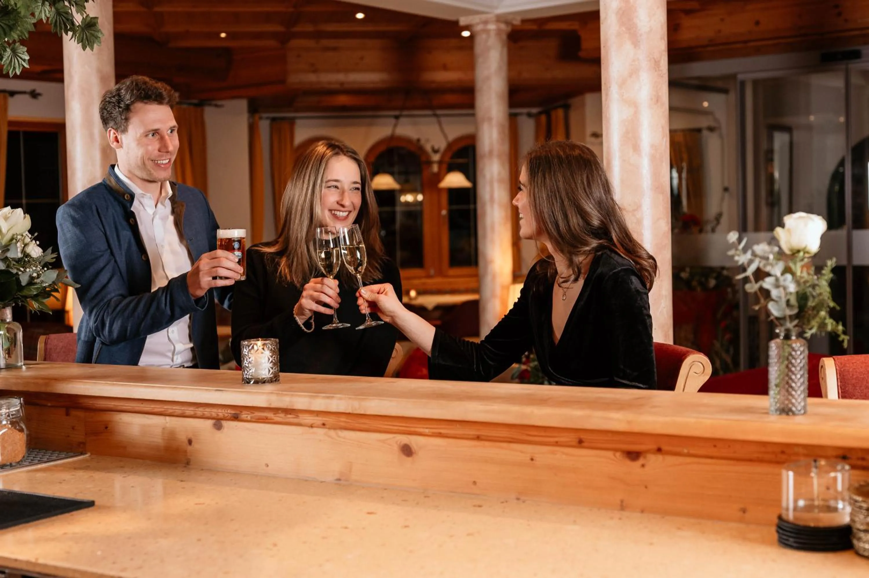 Lobby or reception in Hotel Neuhäusl Superior