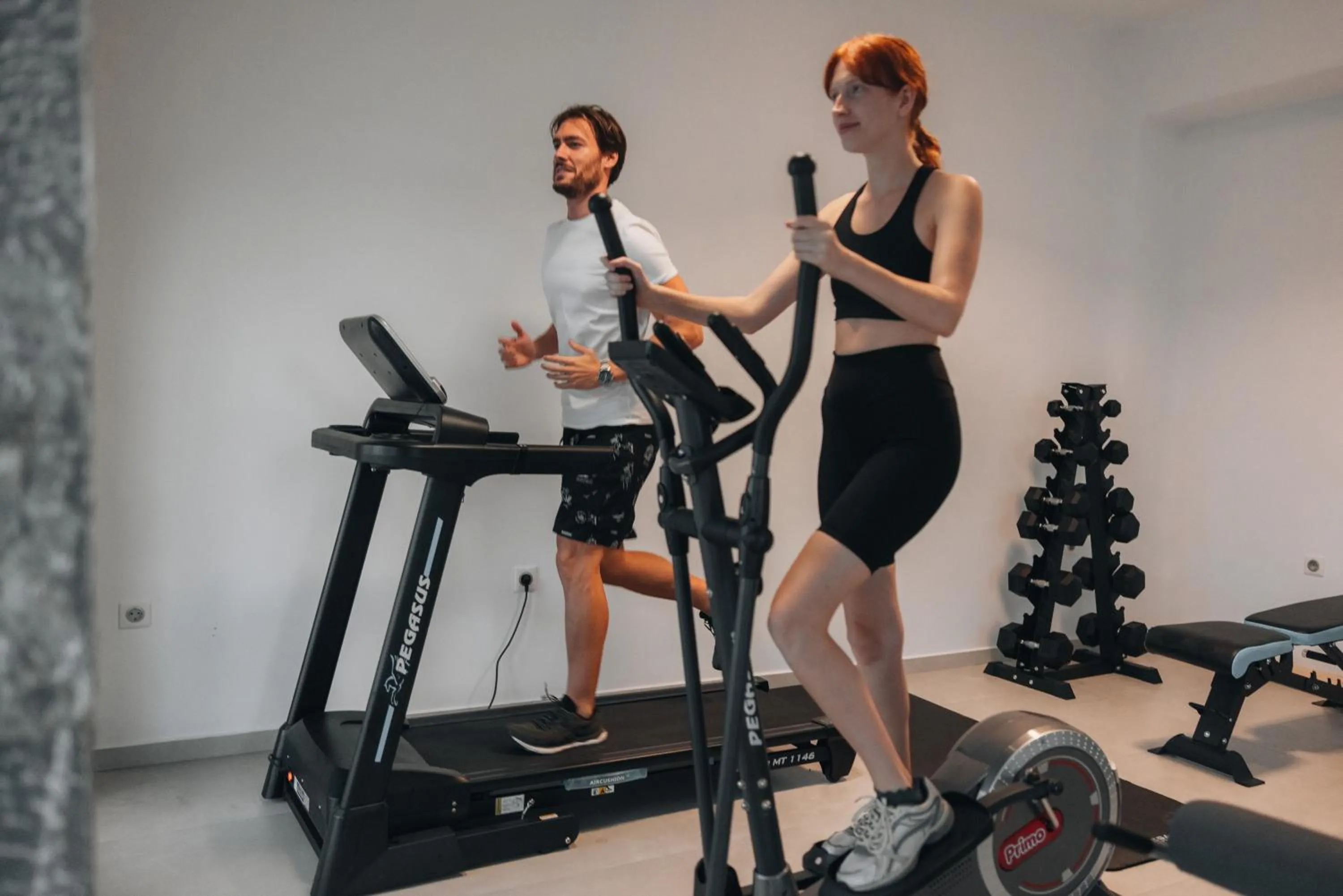 People in Infinity Blue Boutique Hotel Astypalaia