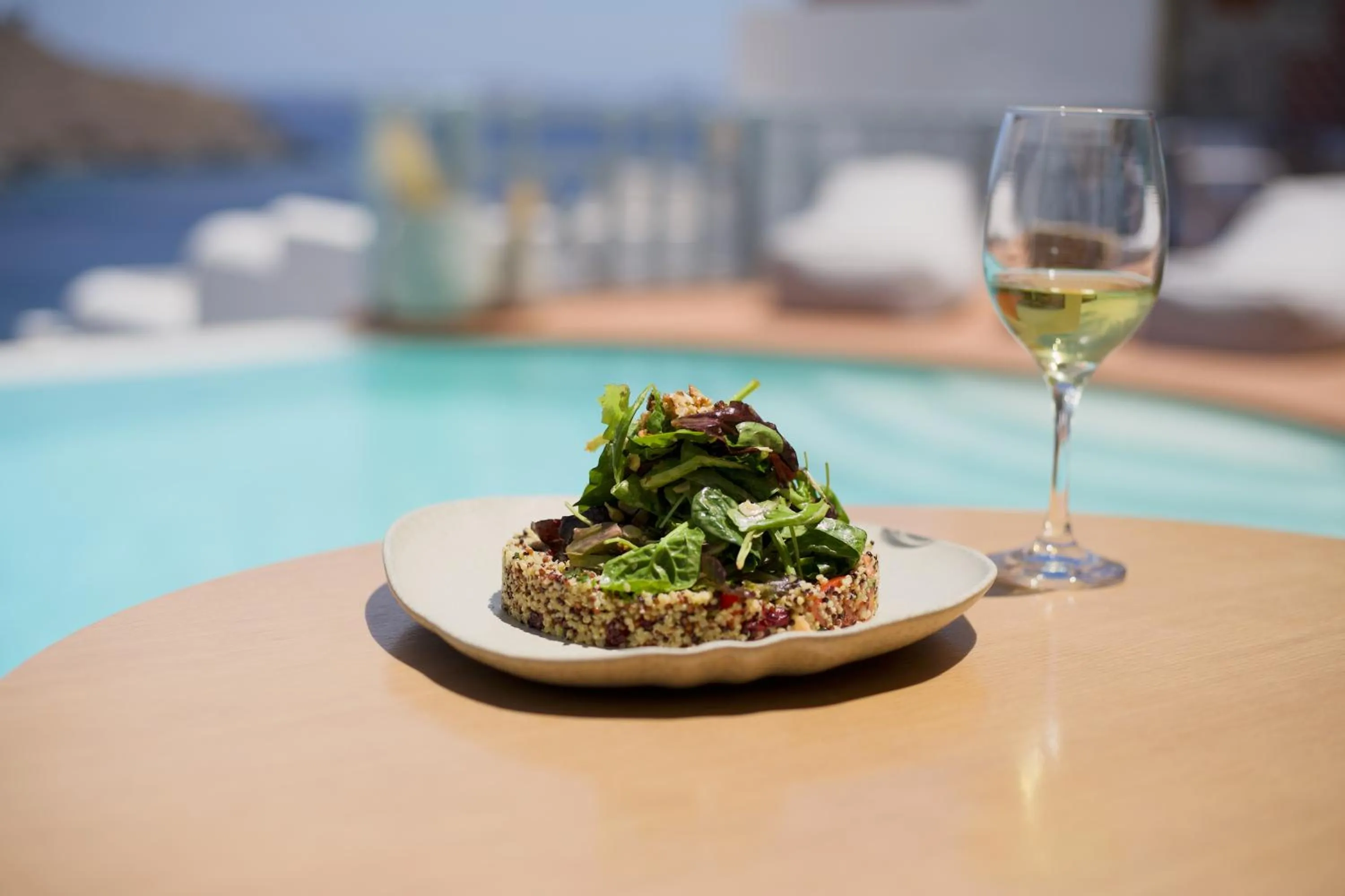 Restaurant/places to eat in Infinity Blue Boutique Hotel Astypalaia