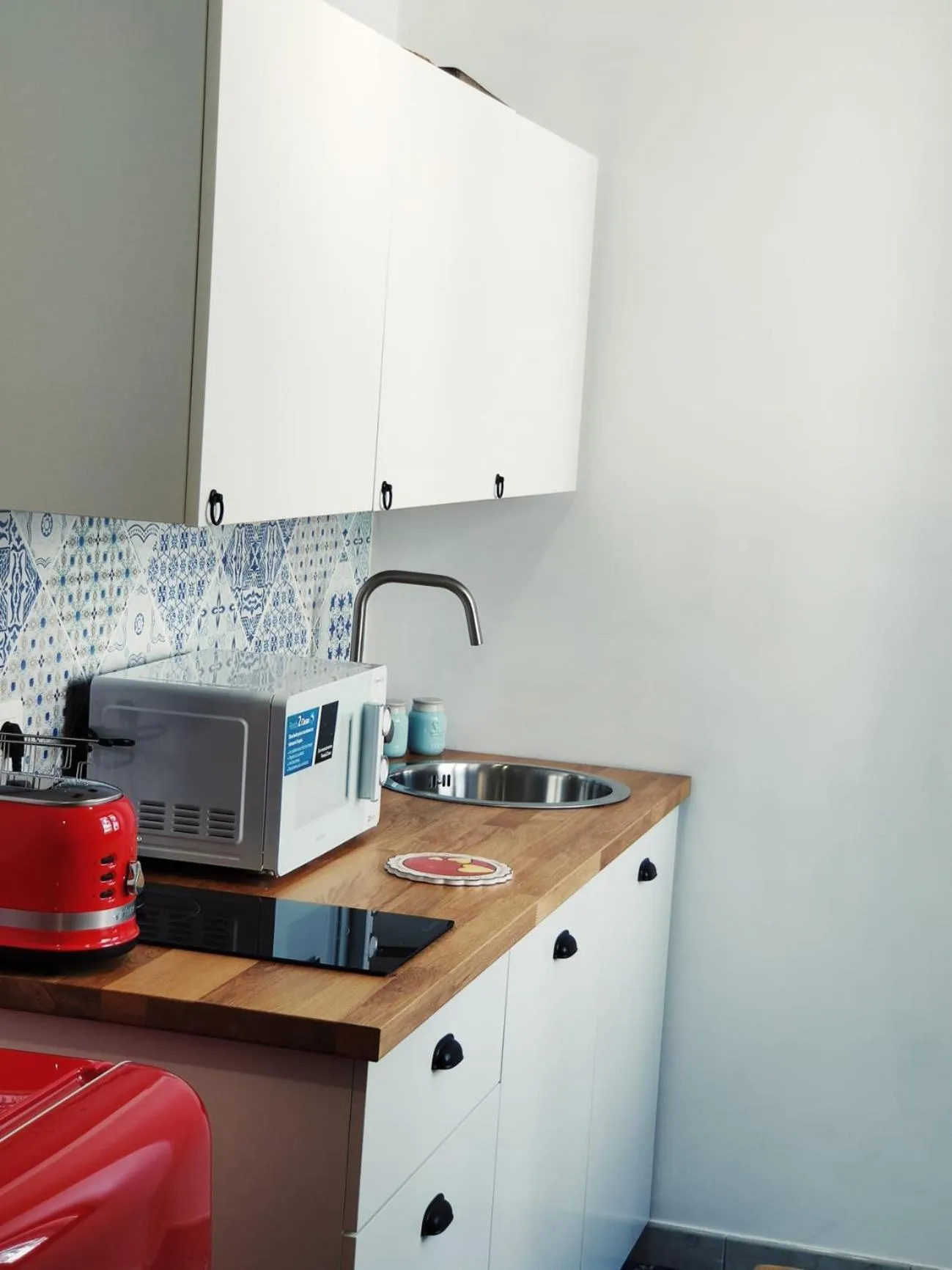 Kitchen or kitchenette in B&B Mediterranea