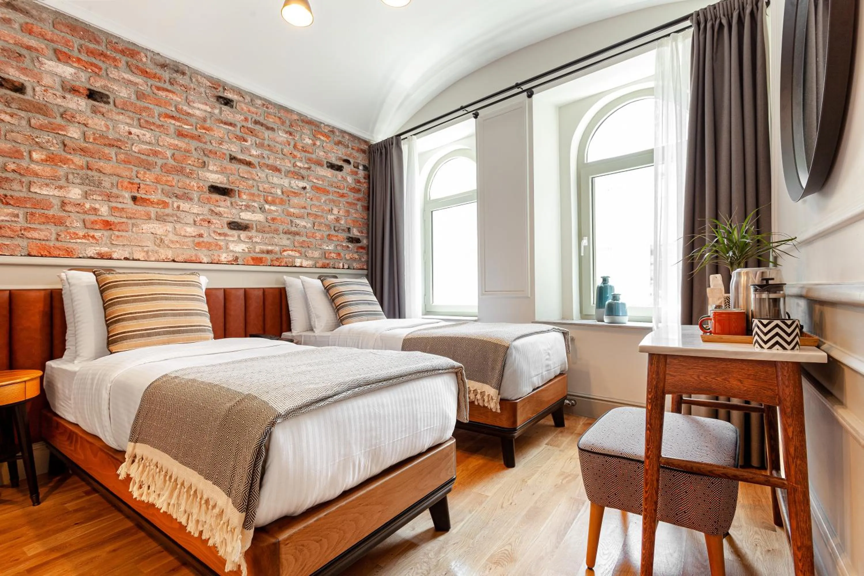 Spring, Bed in World House Boutique Hotel Galata
