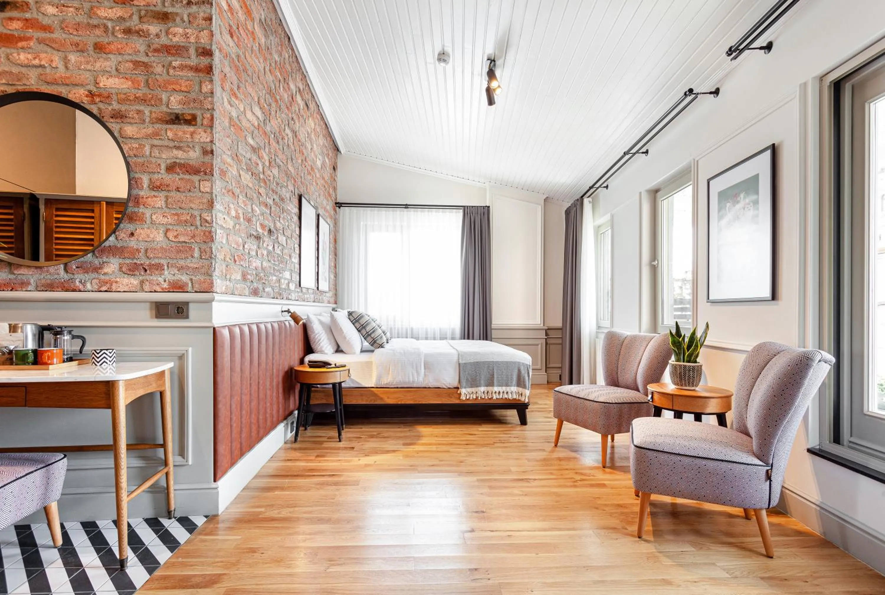 Living room, Bed in World House Boutique Hotel Galata