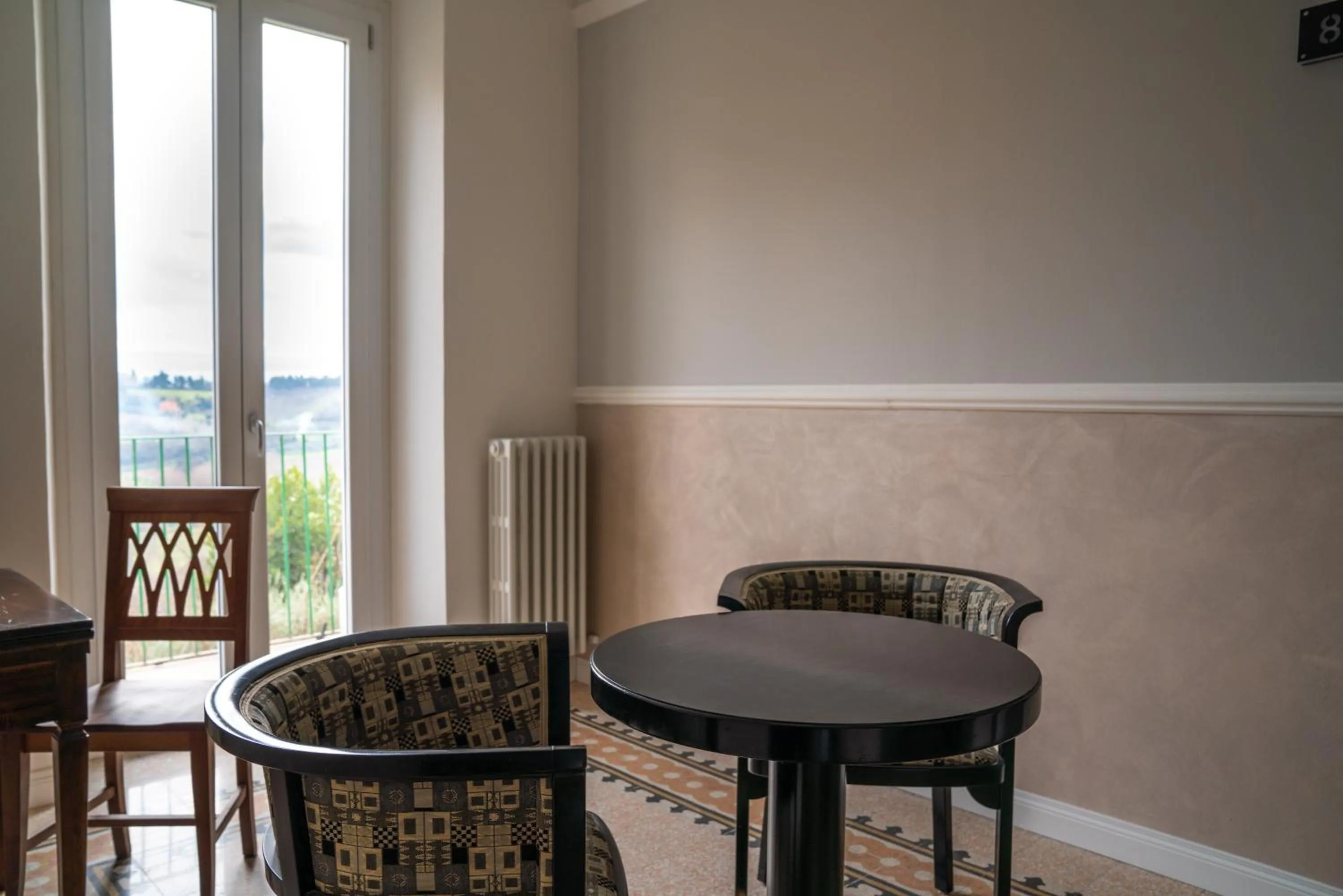 Seating area in Residence Sferisterio