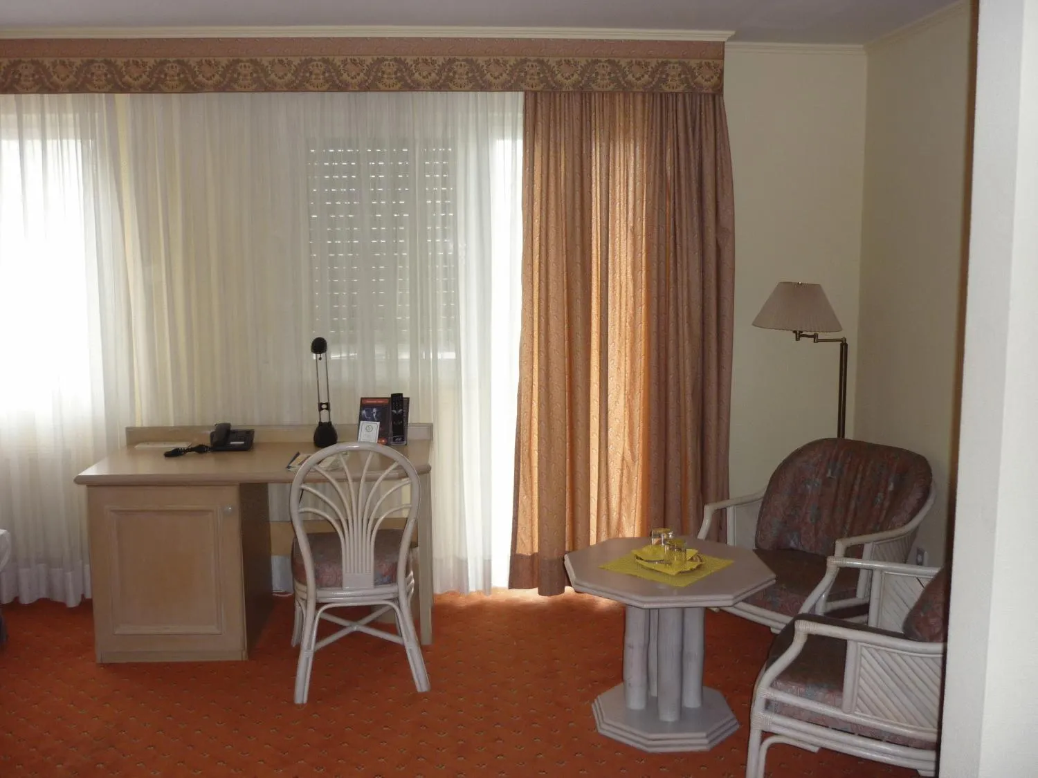 Seating area in Abakus-Hotel