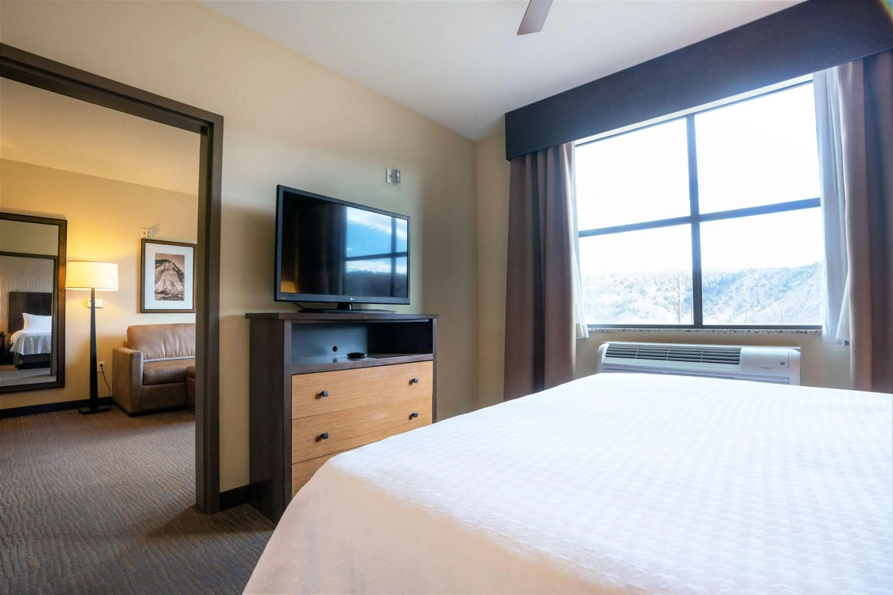 Living room, Bed in Homewood Suites by Hilton, Durango