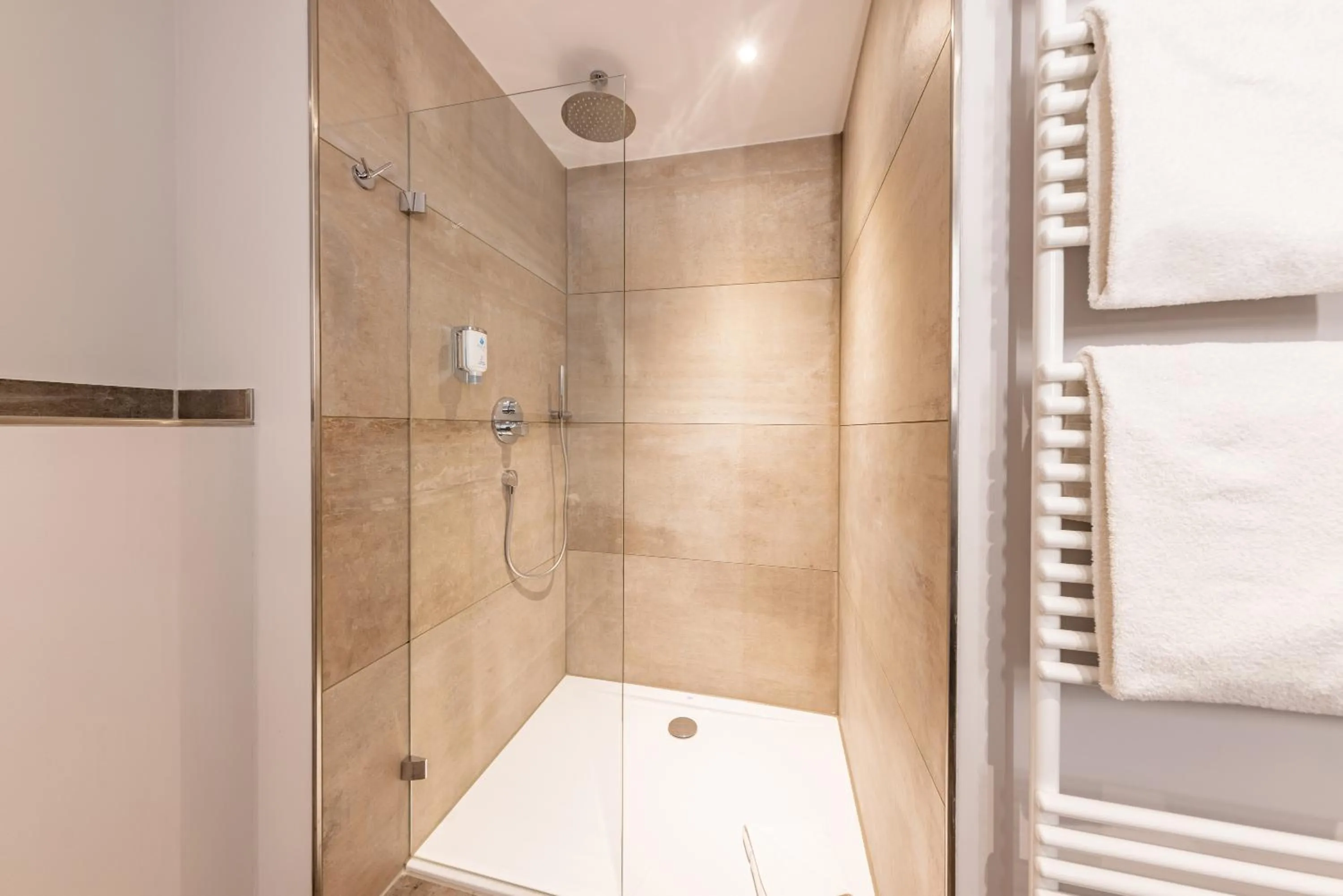 Shower in Parkhotel Maximilian Ottobeuren