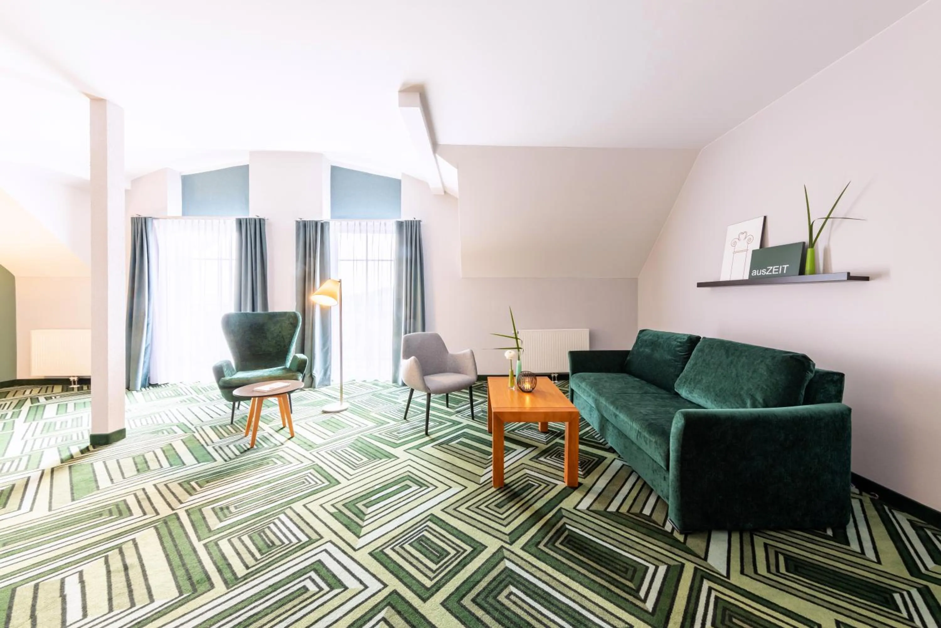 Seating area in Parkhotel Maximilian Ottobeuren