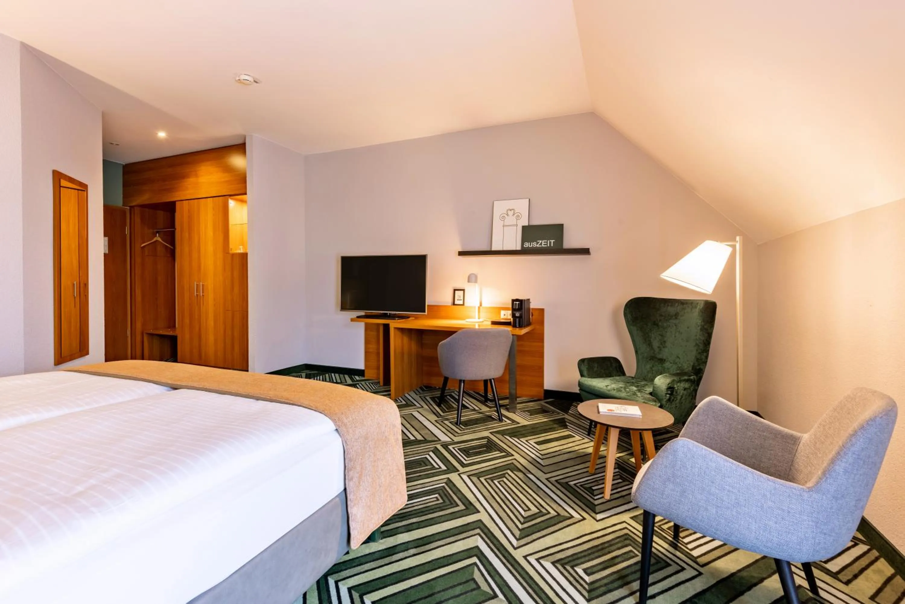 Bed in Parkhotel Maximilian Ottobeuren