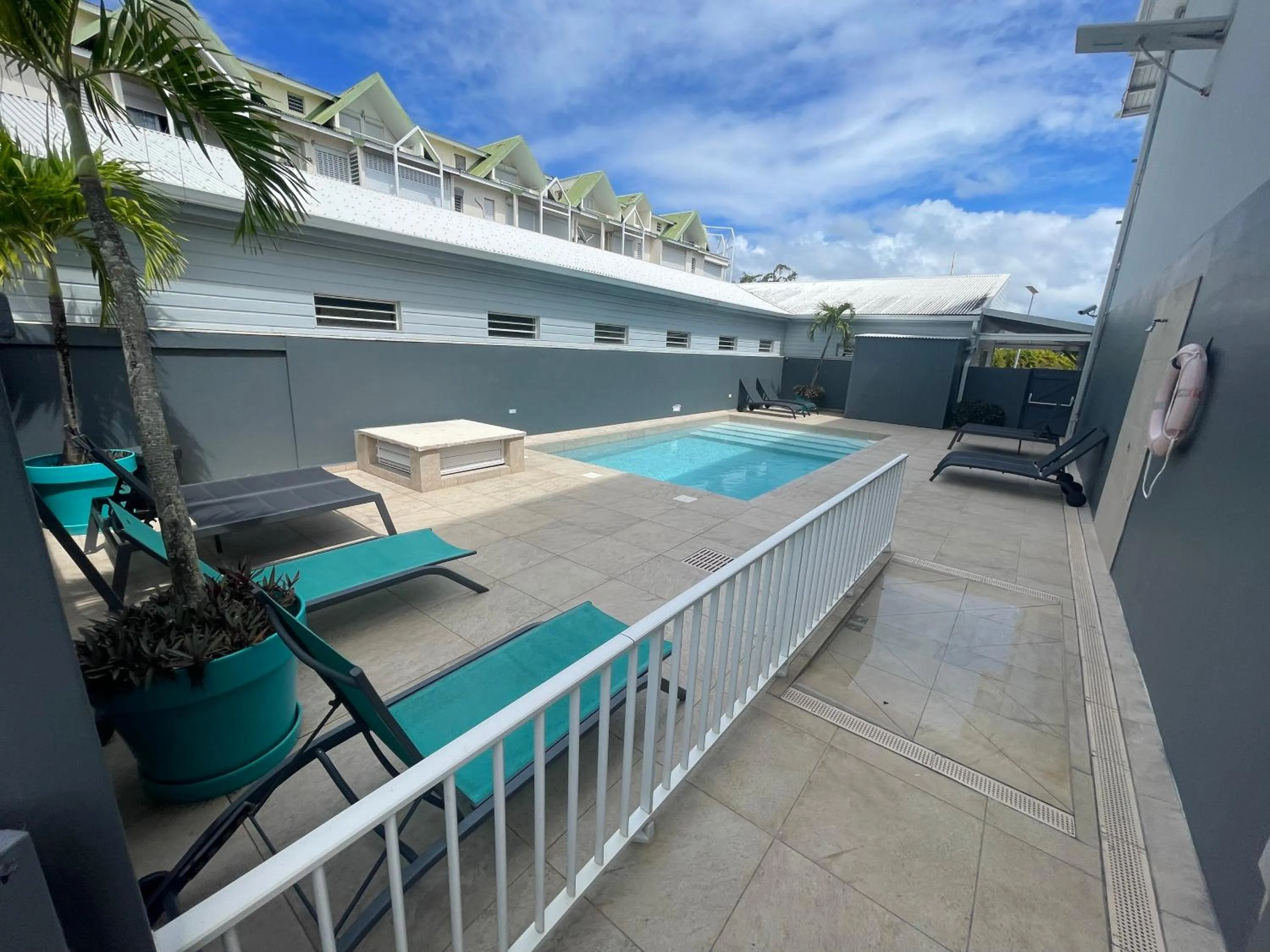 Swimming pool in Karaibes Hotel