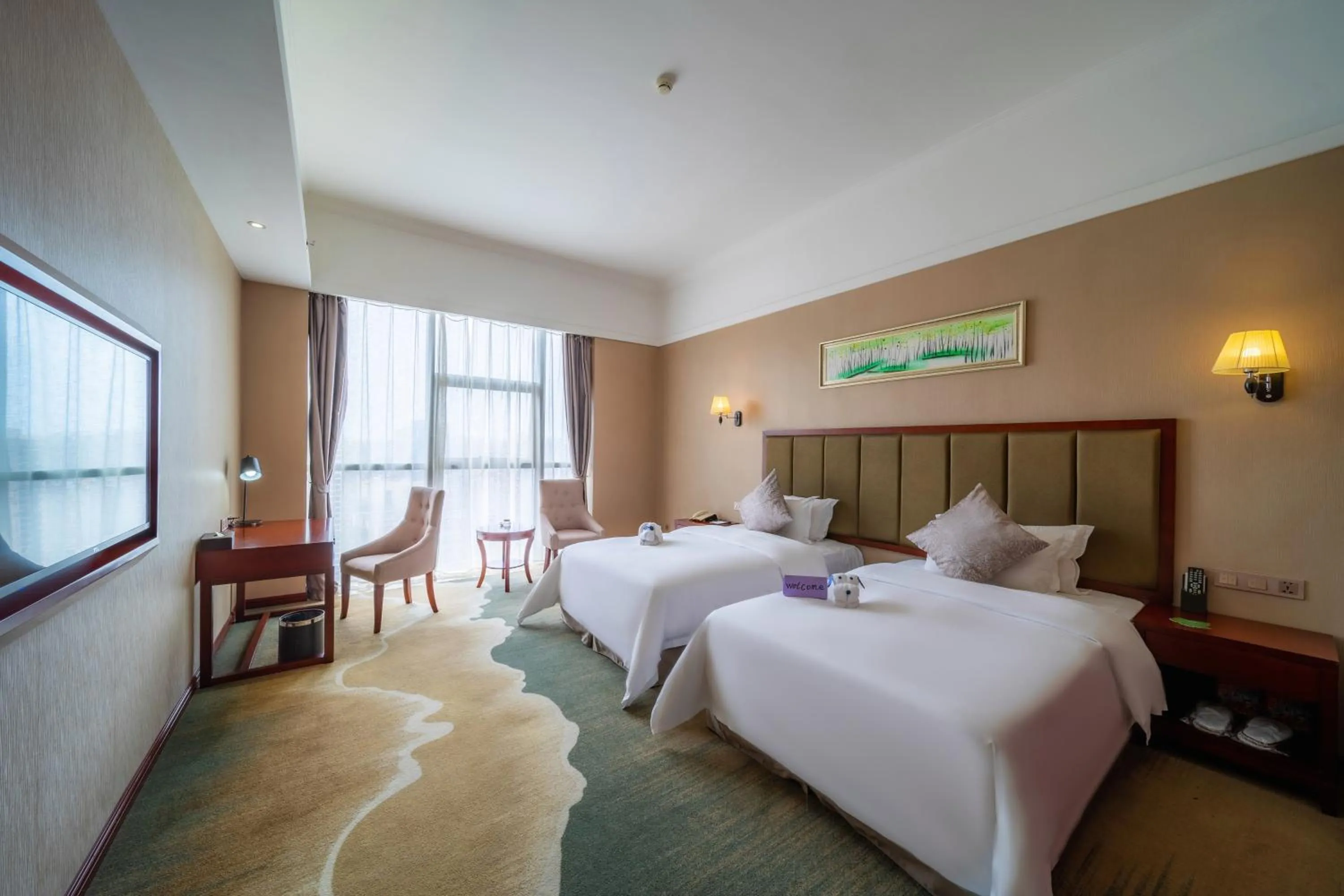 Bed in Changsha Jiaxing Inn