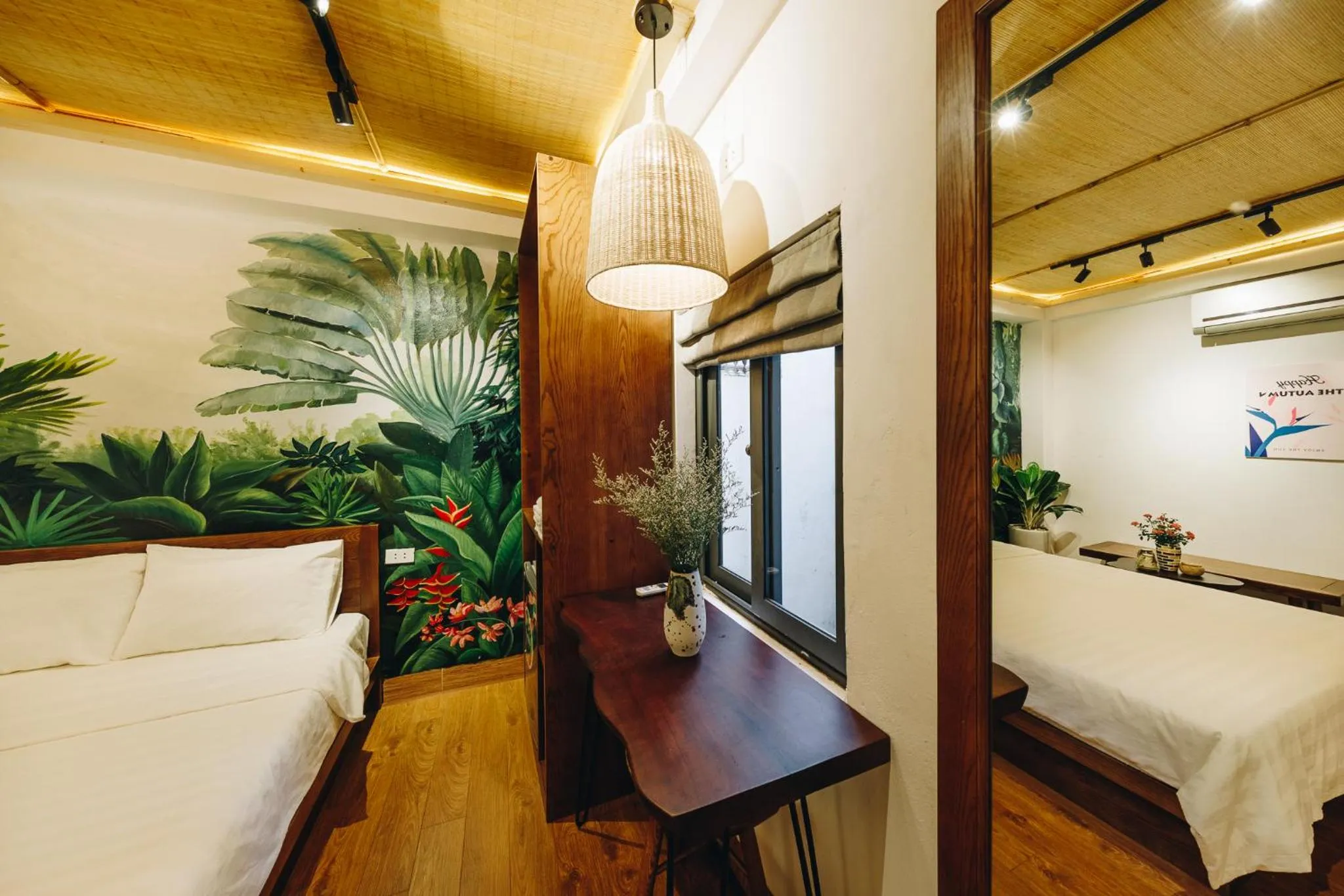 Bedroom, Bed in The Autumn Homestel