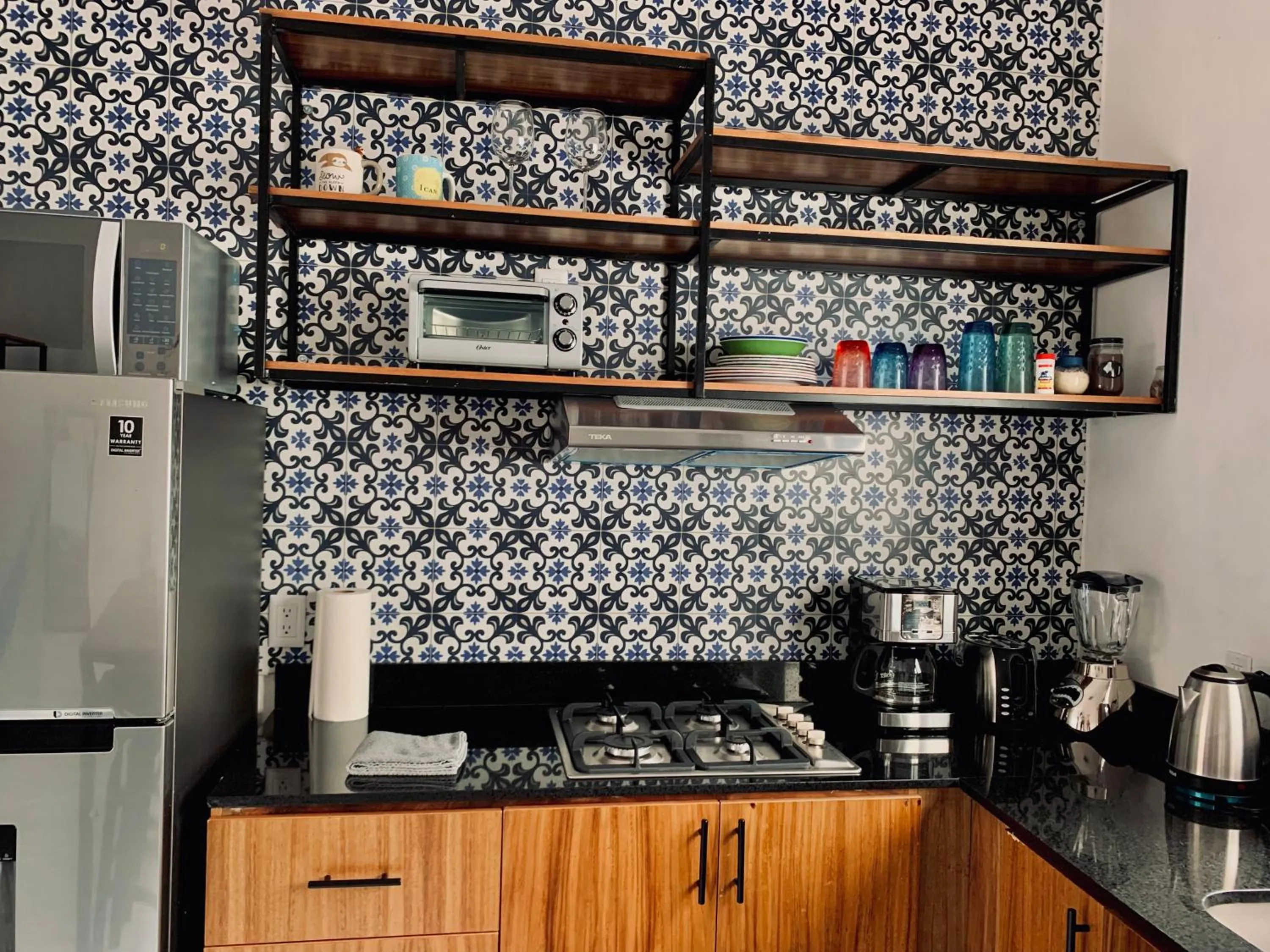 Kitchen or kitchenette in Casa Makawe ONLY ADULTS