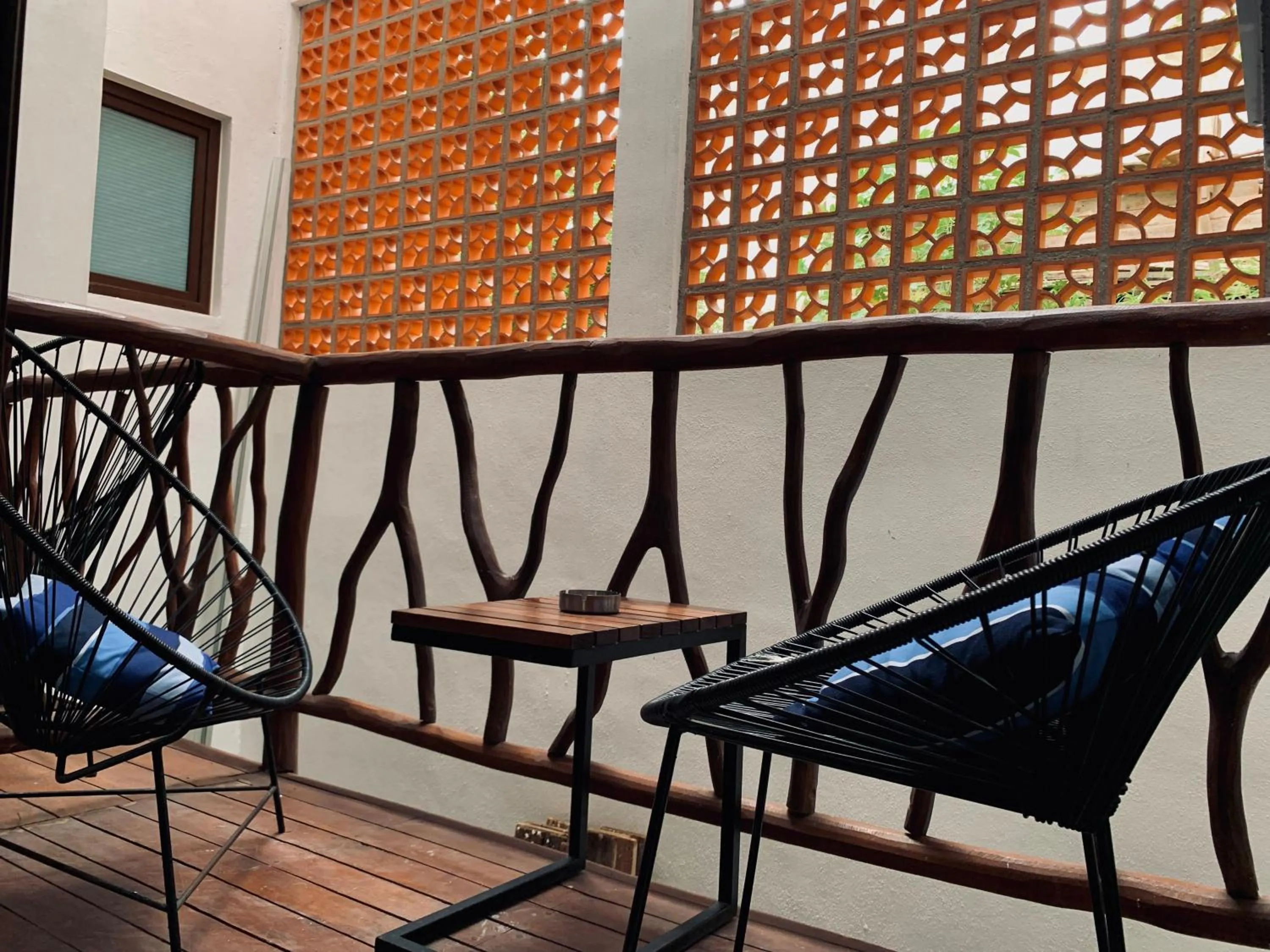 Balcony/Terrace in Casa Makawe ONLY ADULTS