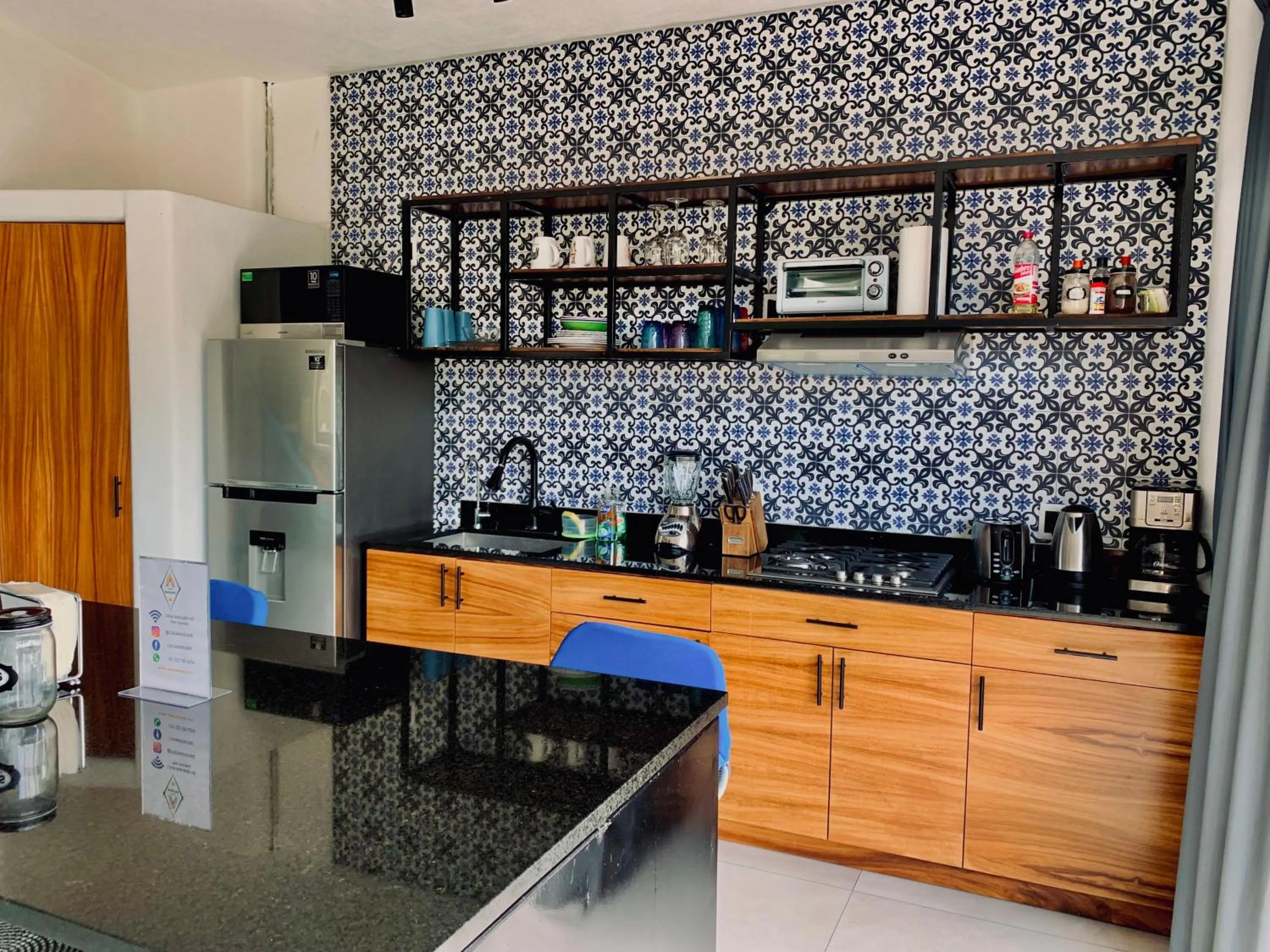 Kitchen or kitchenette in Casa Makawe ONLY ADULTS