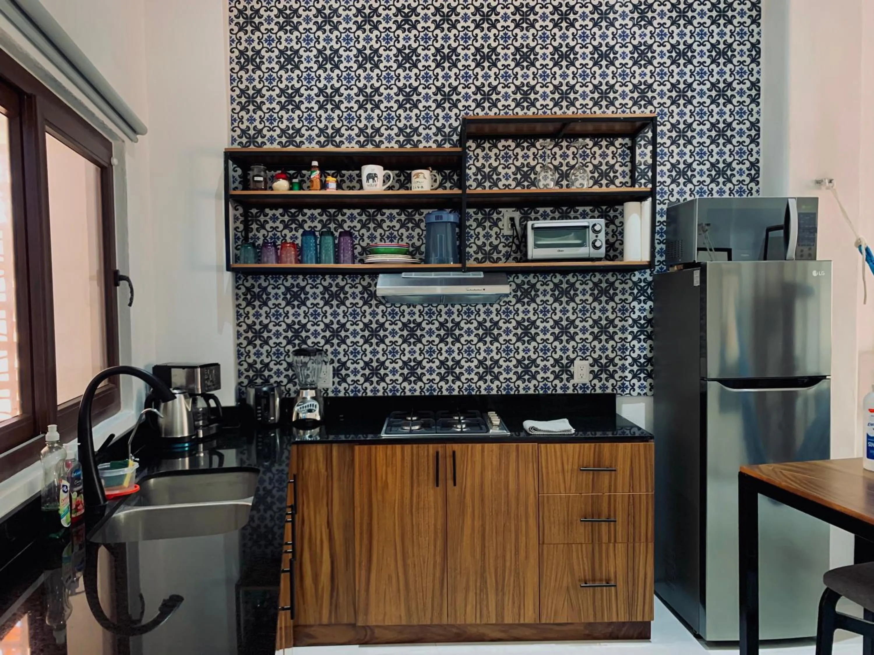 Kitchen or kitchenette in Casa Makawe ONLY ADULTS