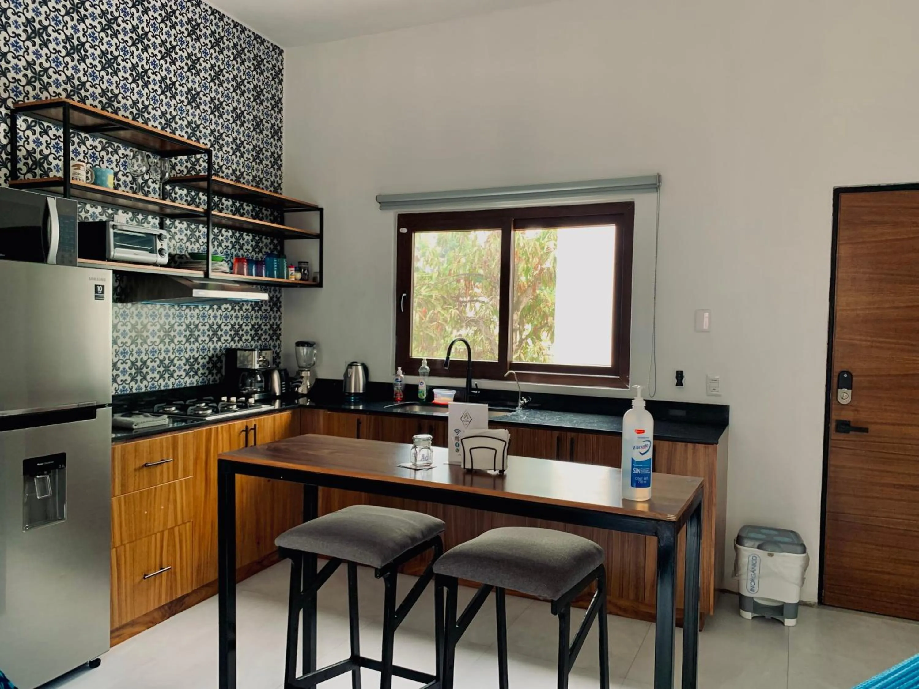 Kitchen or kitchenette in Casa Makawe ONLY ADULTS