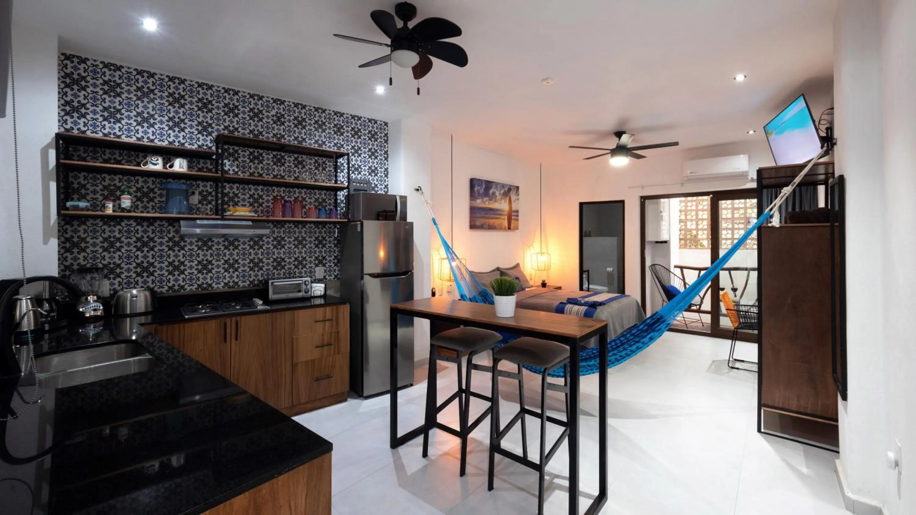 Kitchen or kitchenette in Casa Makawe ONLY ADULTS