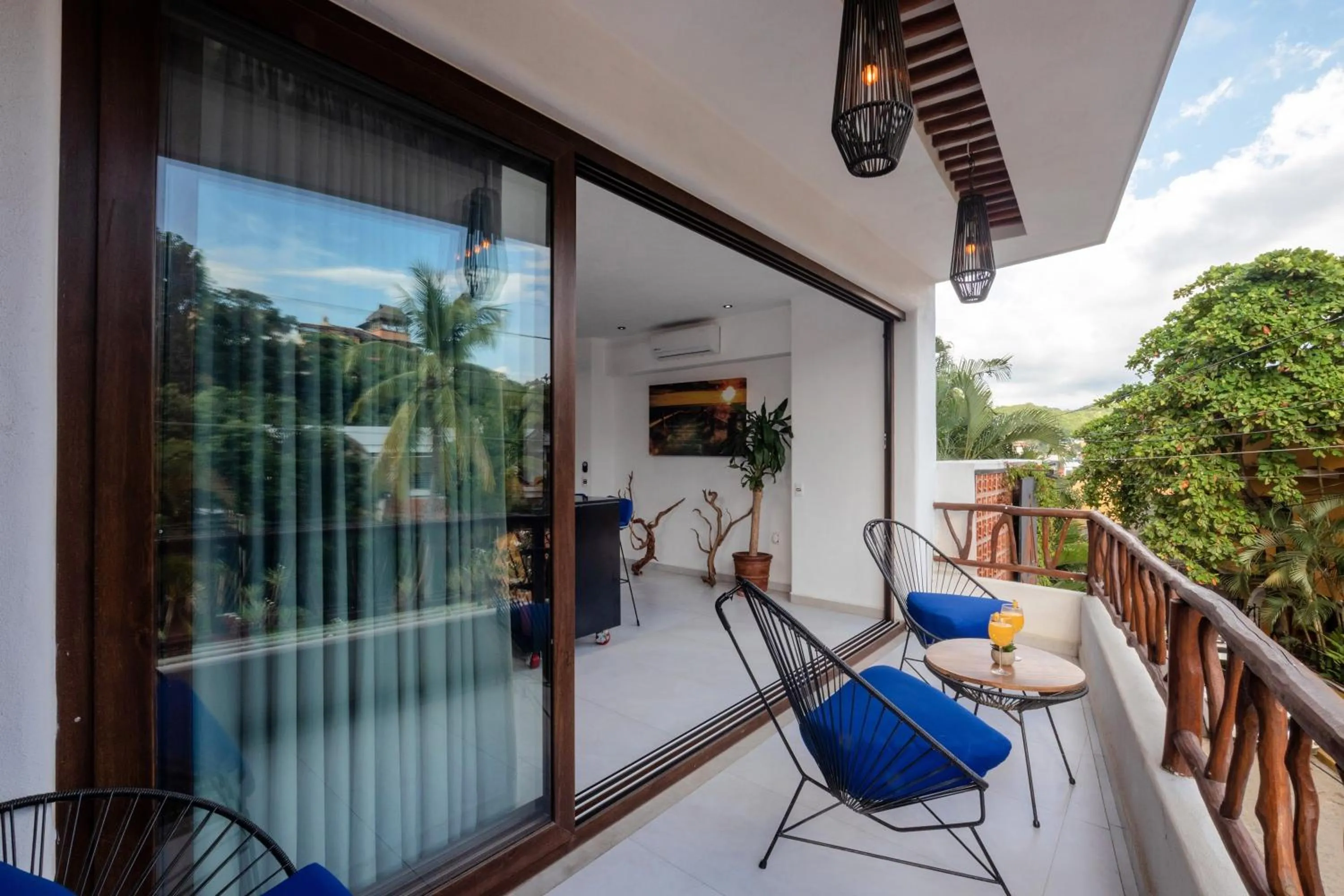 Balcony/Terrace in Casa Makawe ONLY ADULTS