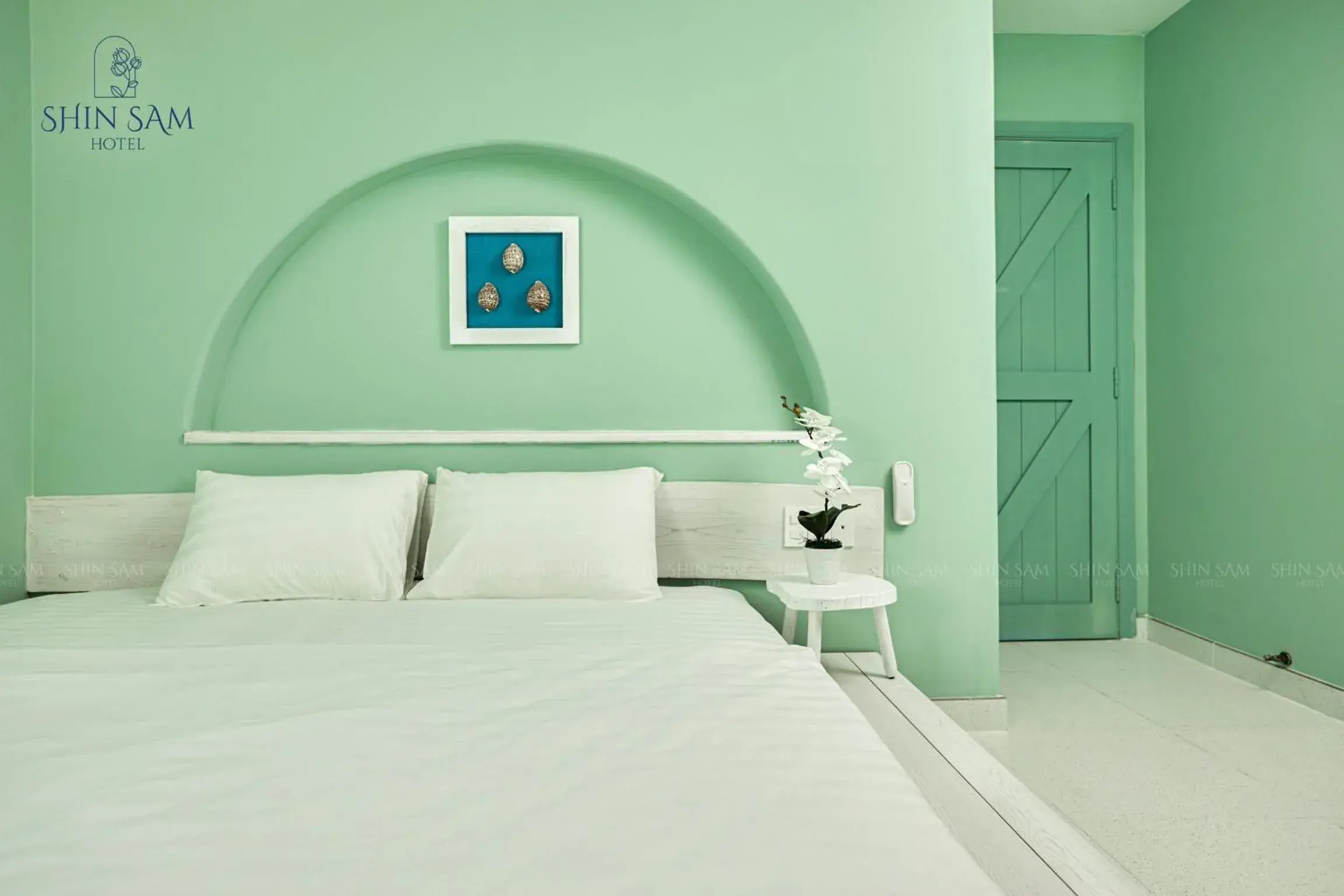 Bed in Shin Sam Boutique Hotel Bed in Shin Sam Boutique Hotel