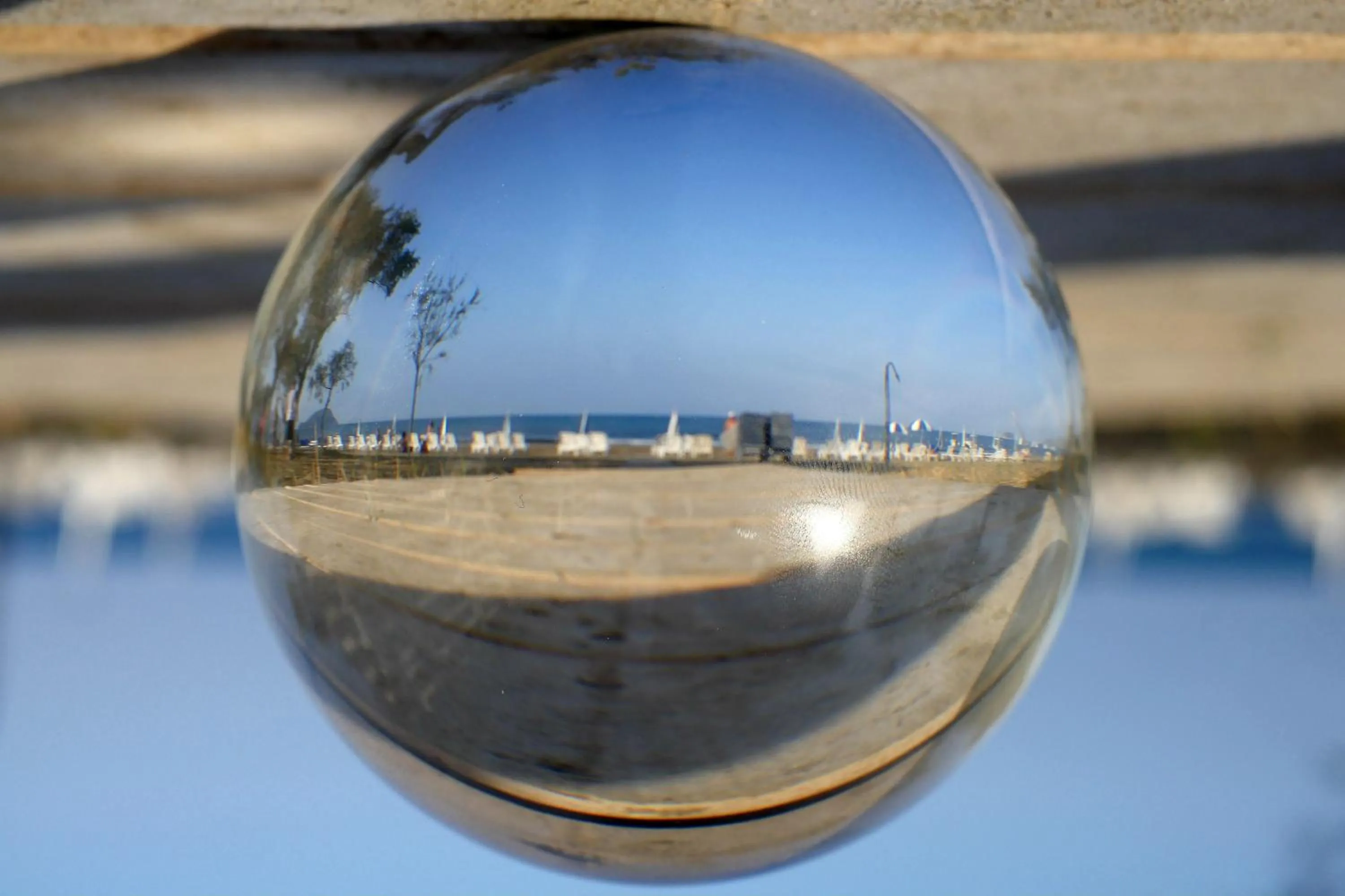 Sea view in Jannos Beach hotel