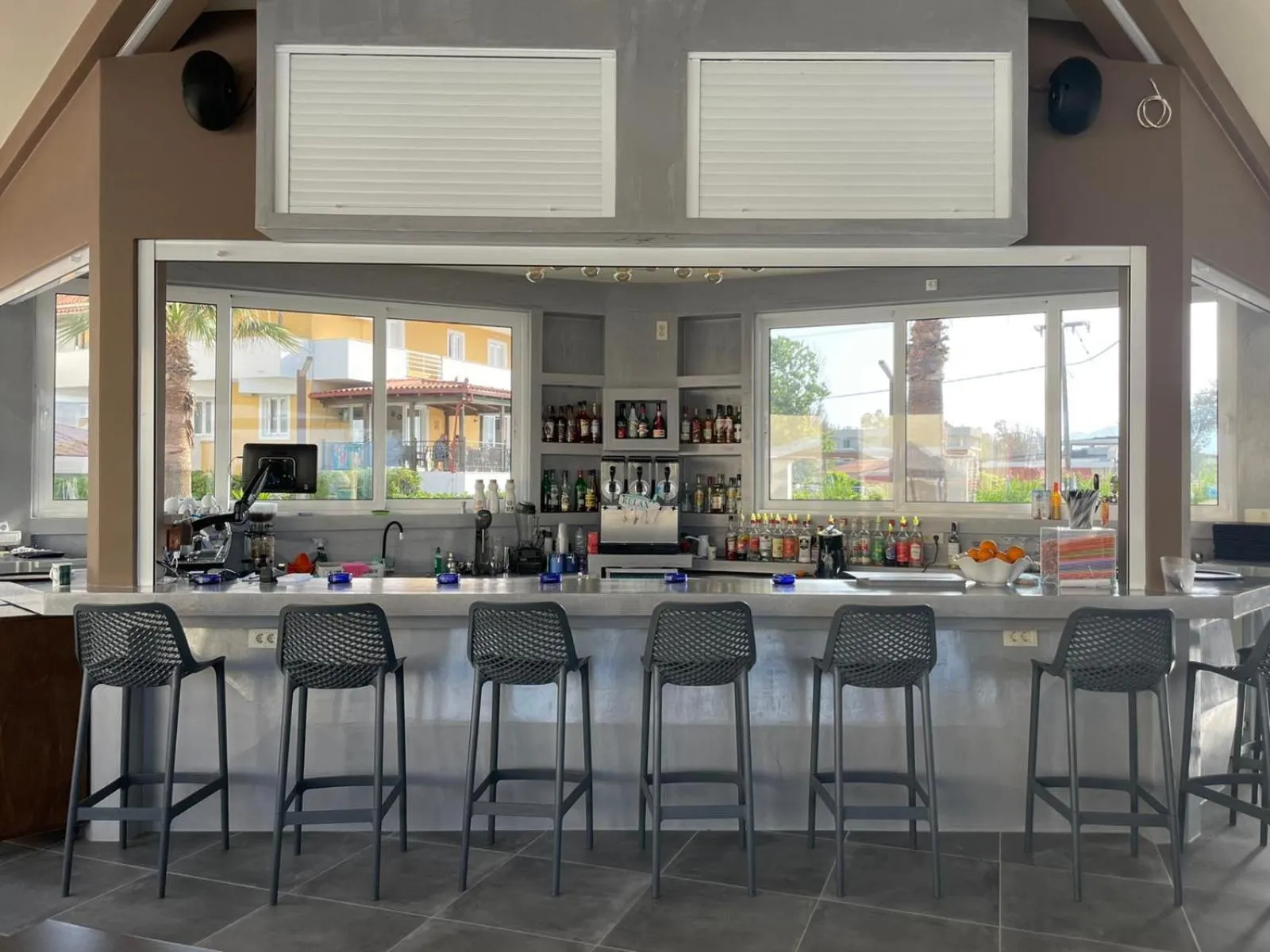 Breakfast in Jannos Beach hotel