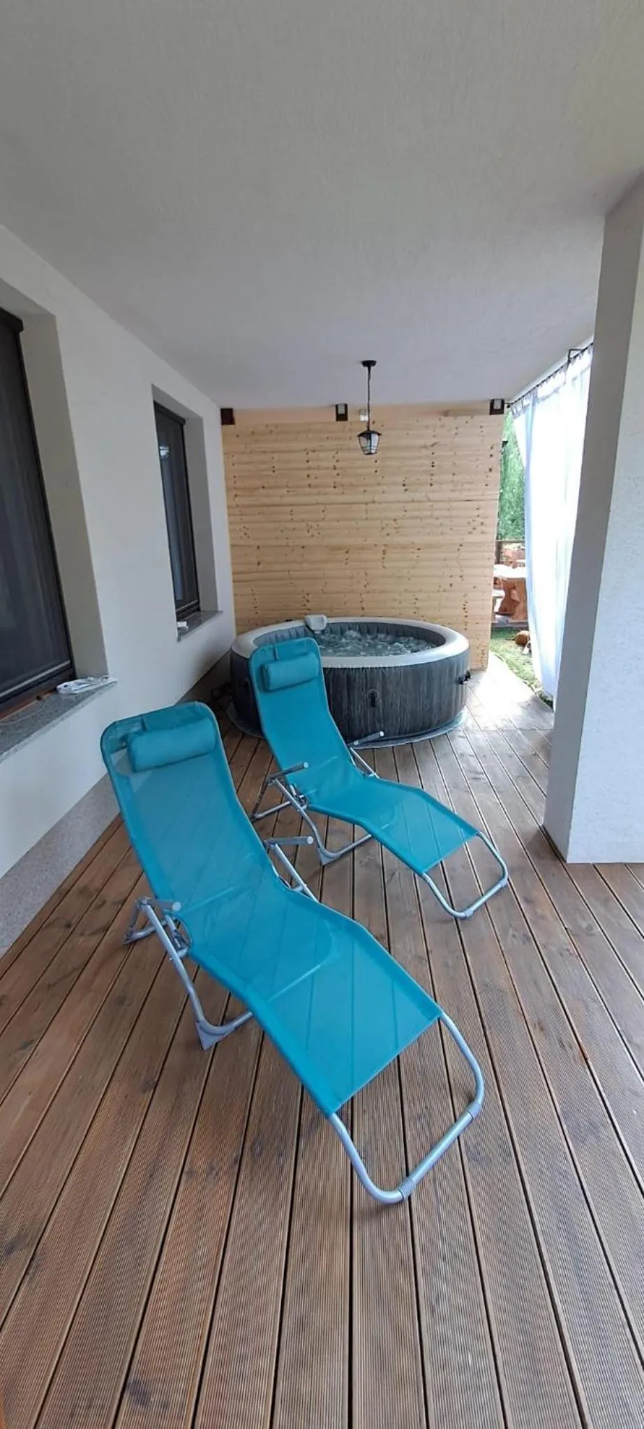 Patio in B&B Green Serenity Plitvice Lakes