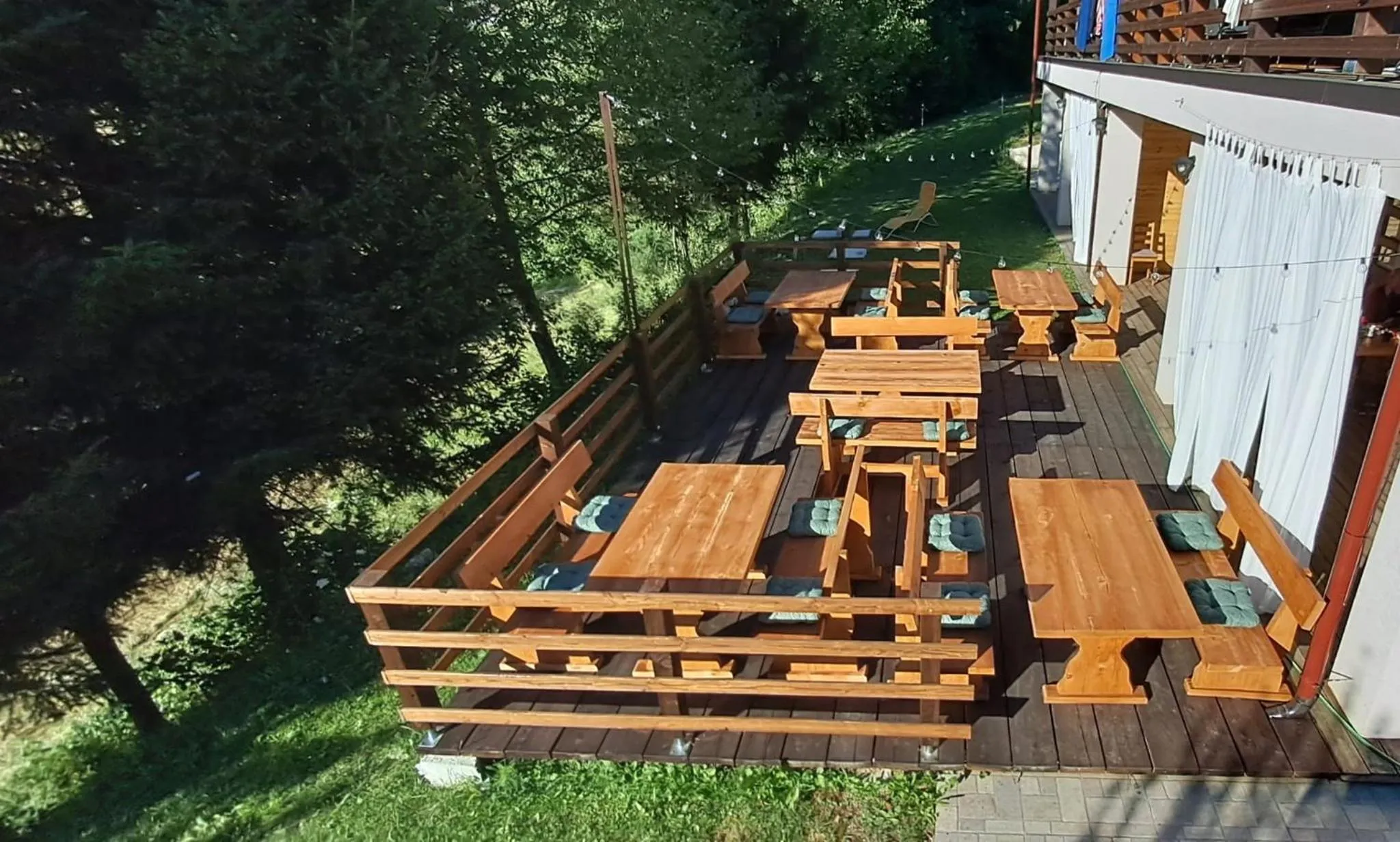 Dining area in B&B Green Serenity Plitvice Lakes