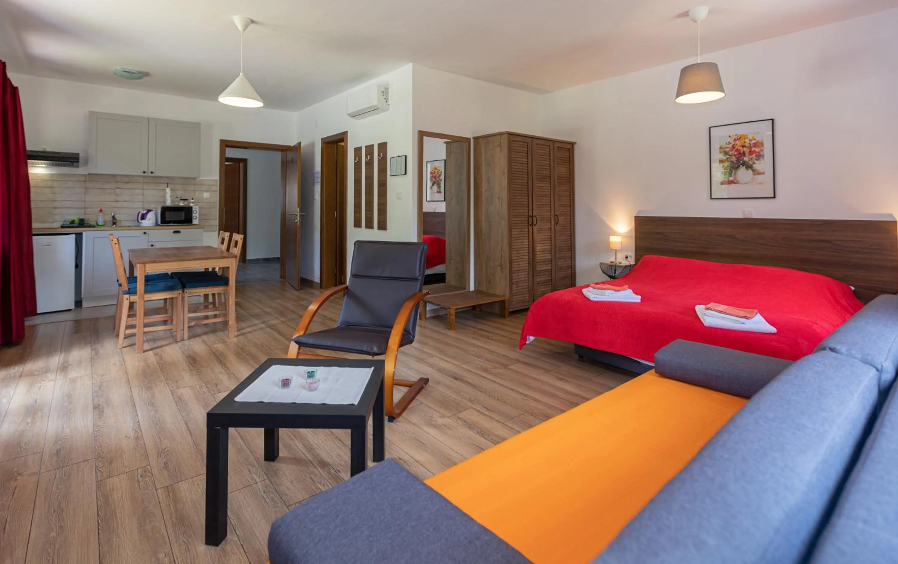 Bed in B&B Green Serenity Plitvice Lakes