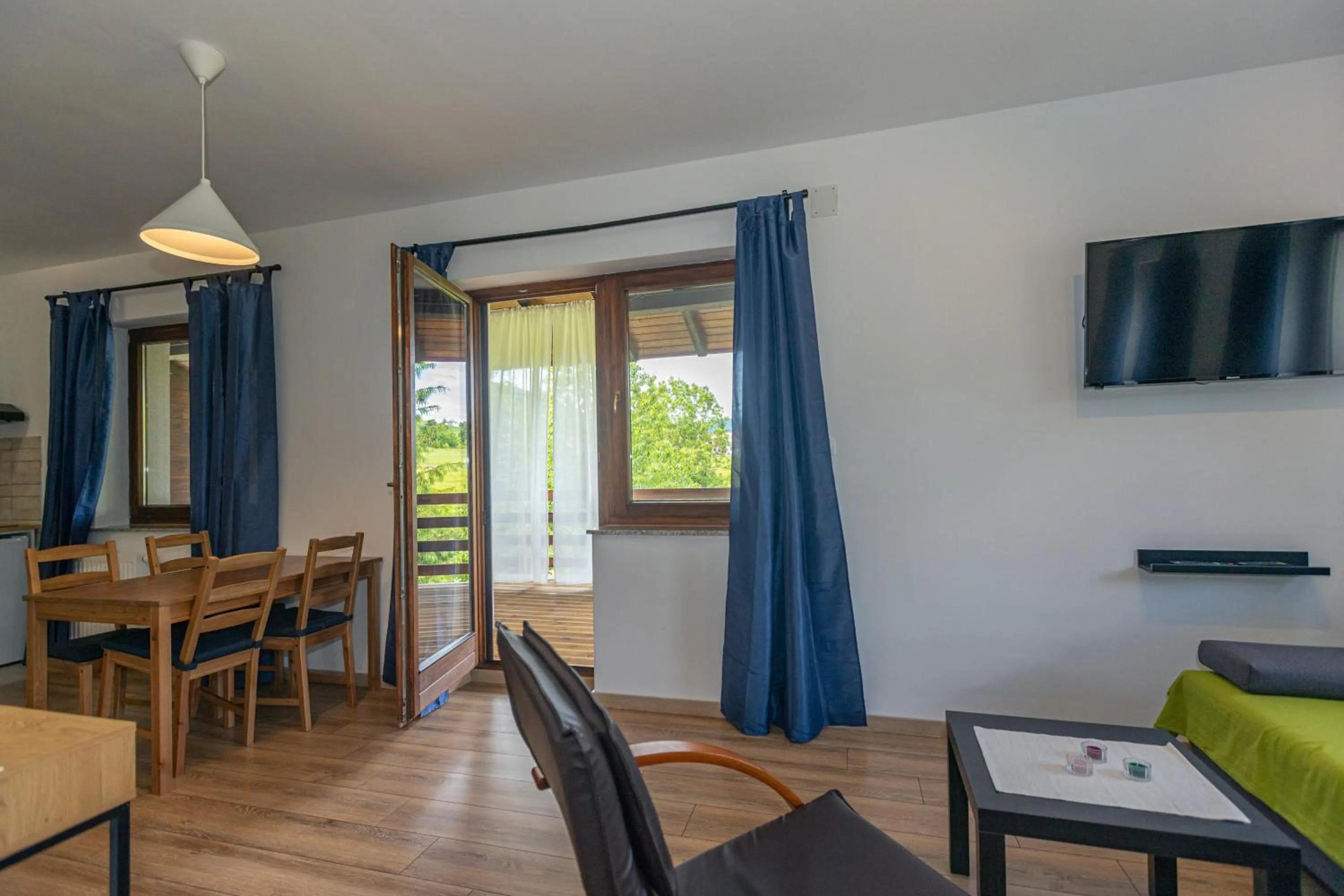 Seating area in B&B Green Serenity Plitvice Lakes