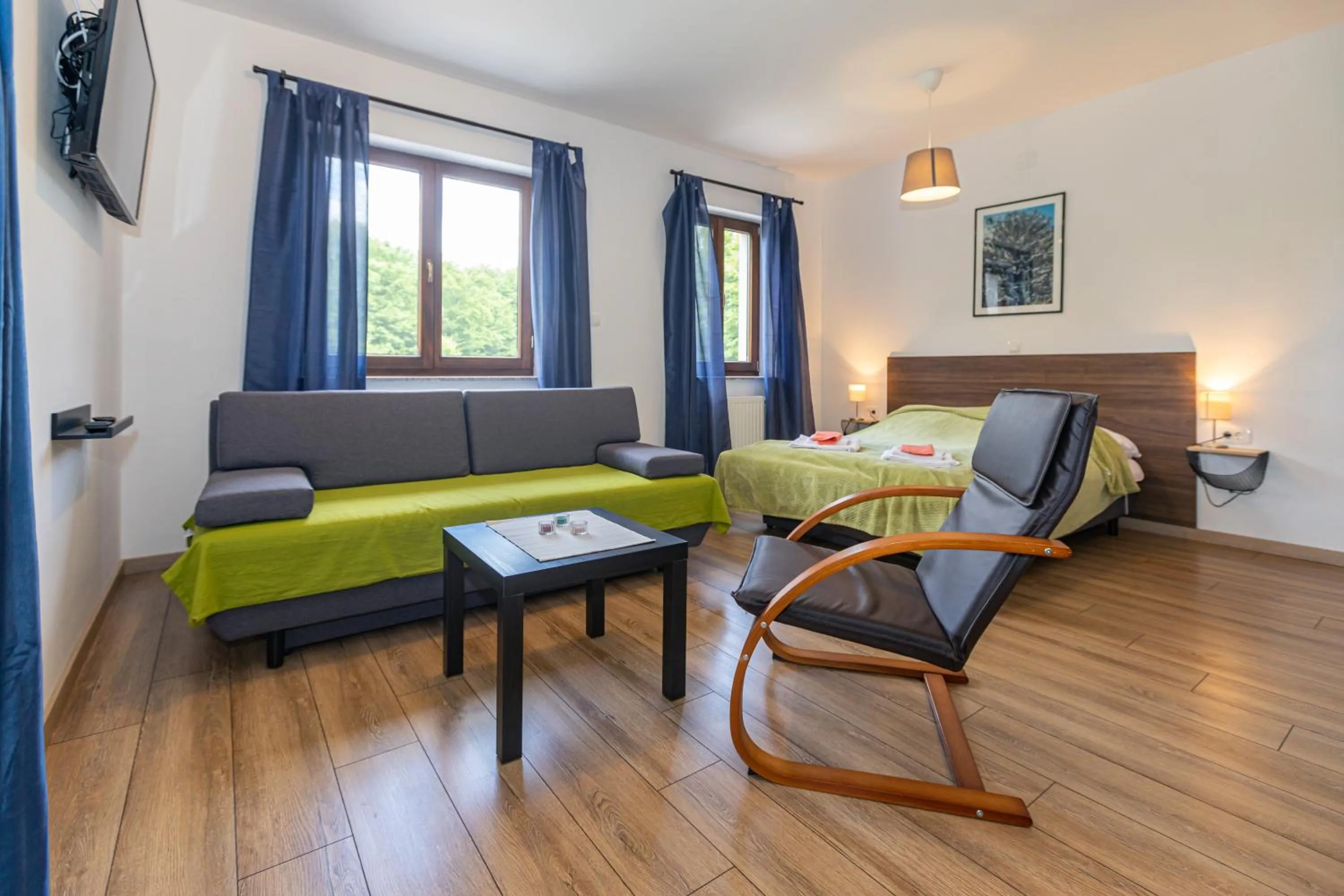 Bed in B&B Green Serenity Plitvice Lakes