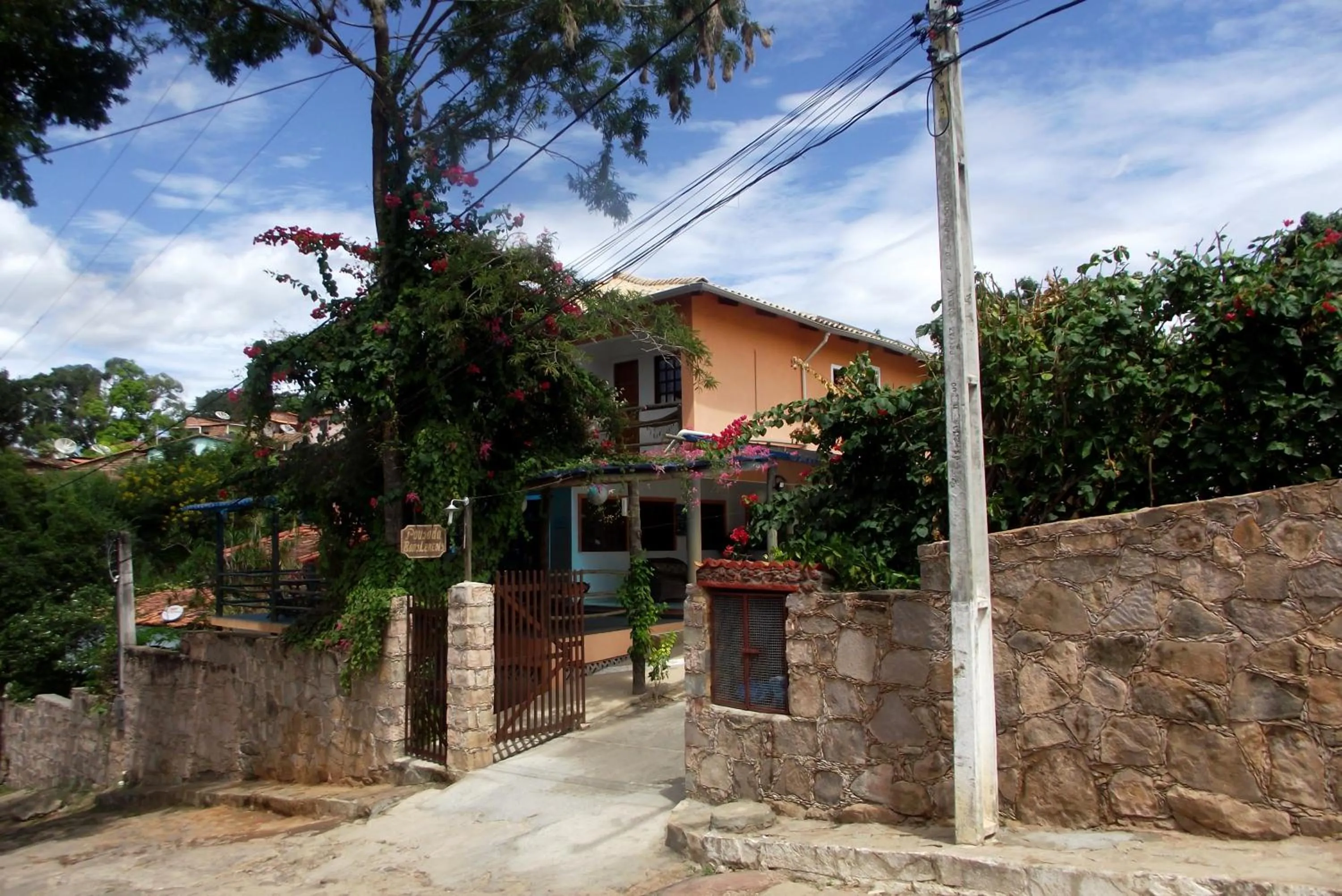 Facade/entrance in Pousada Bons Lençóis