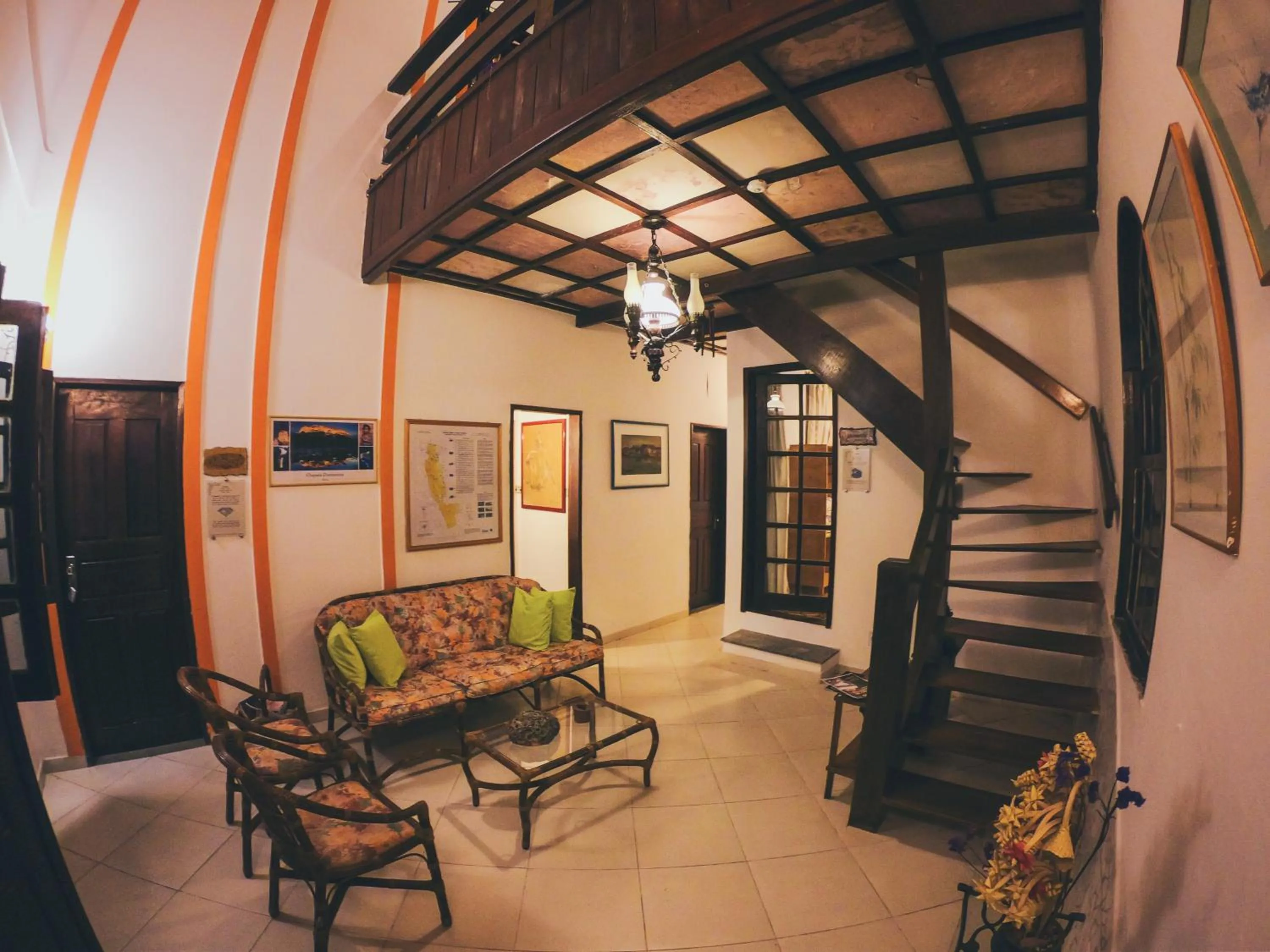 Patio in Pousada Bons Lençóis