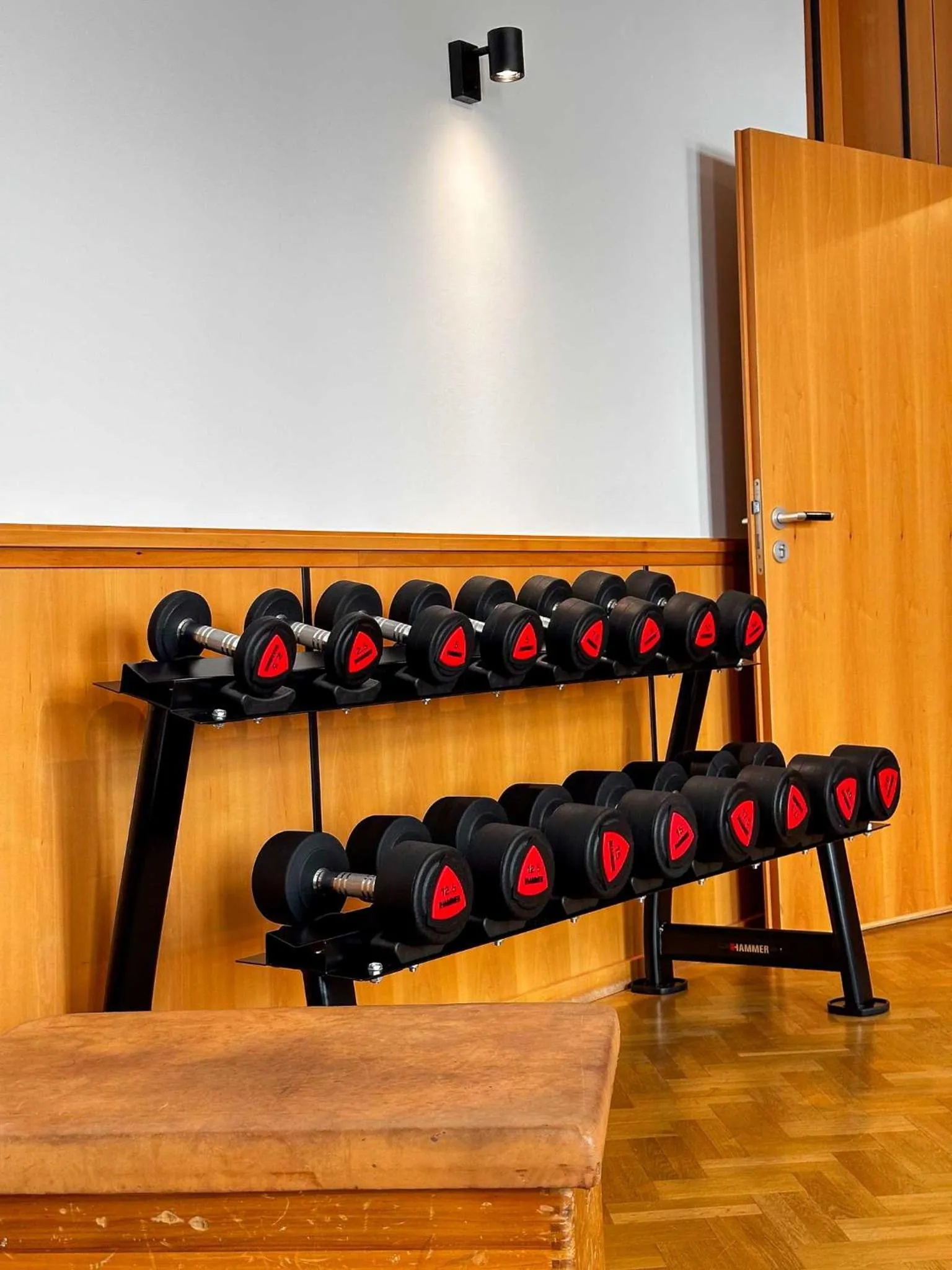 Fitness centre/facilities in Hotel Goldener Knopf