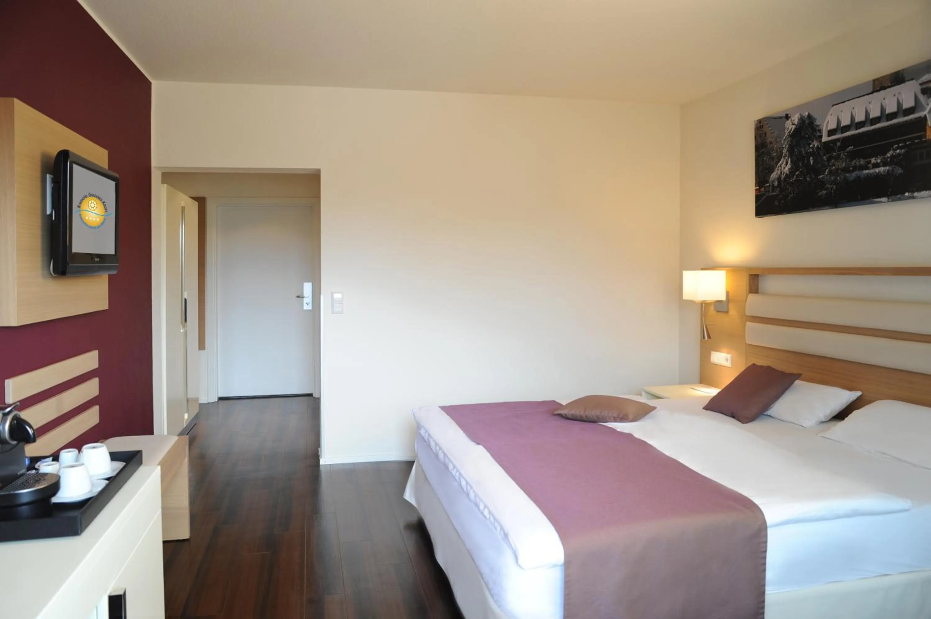 Bed in Hotel Goldener Knopf