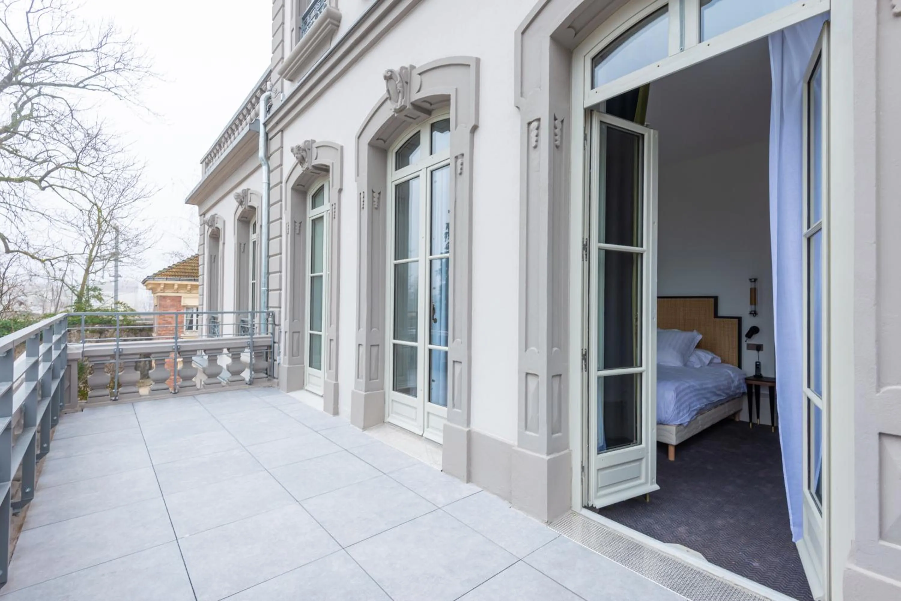 Bed in Hôtel Mille Pas