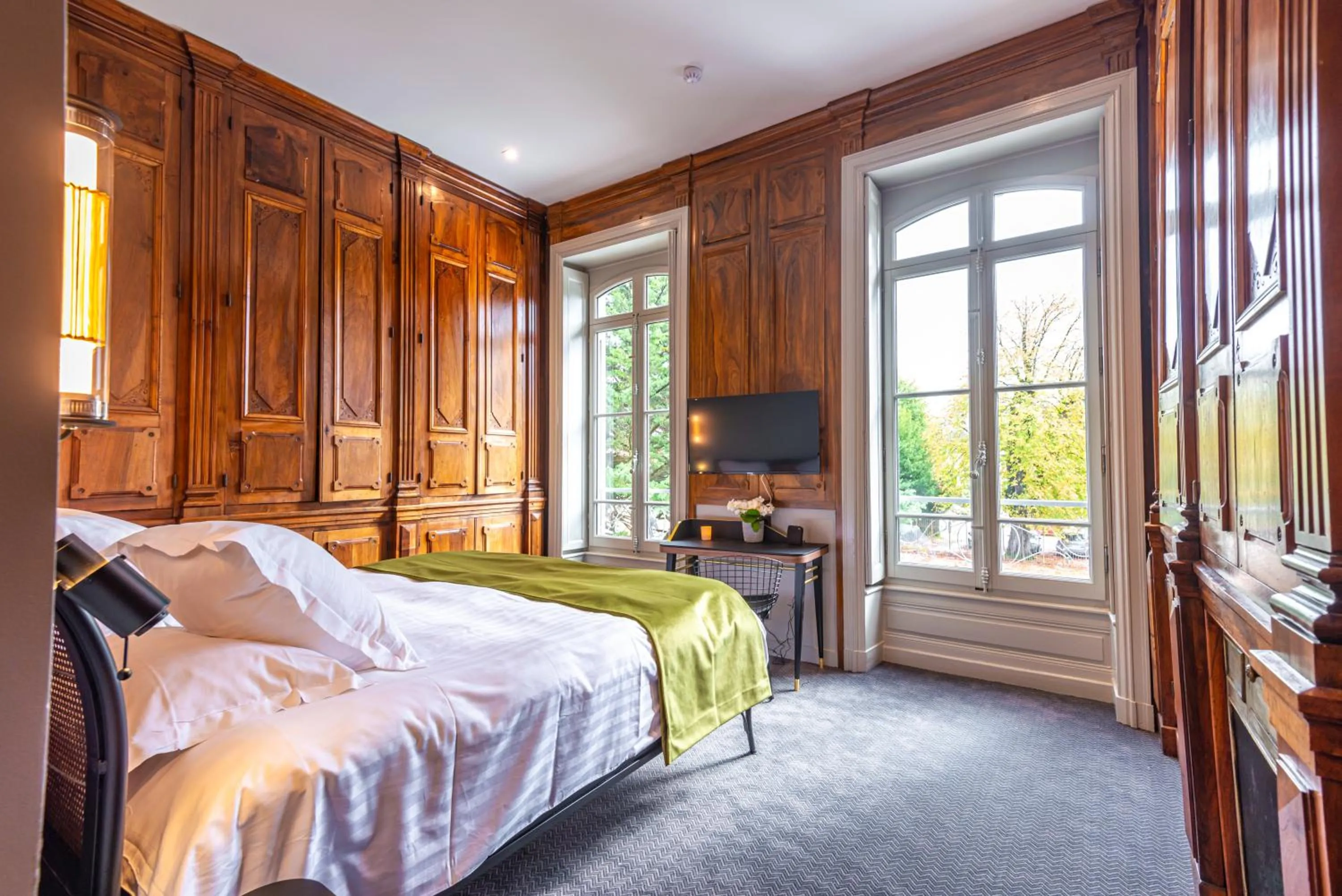 Bed in Hôtel Mille Pas