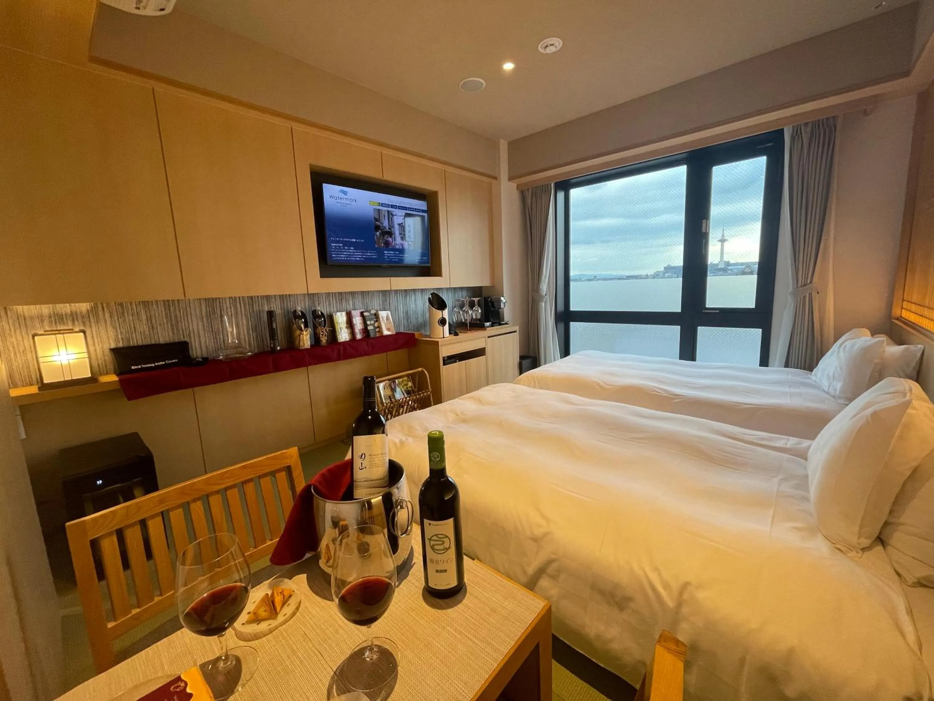 Bedroom, Bed in Henn na Hotel Premier Kyoto Gojo Karasuma -Formerly Watermark Hotel Kyoto-