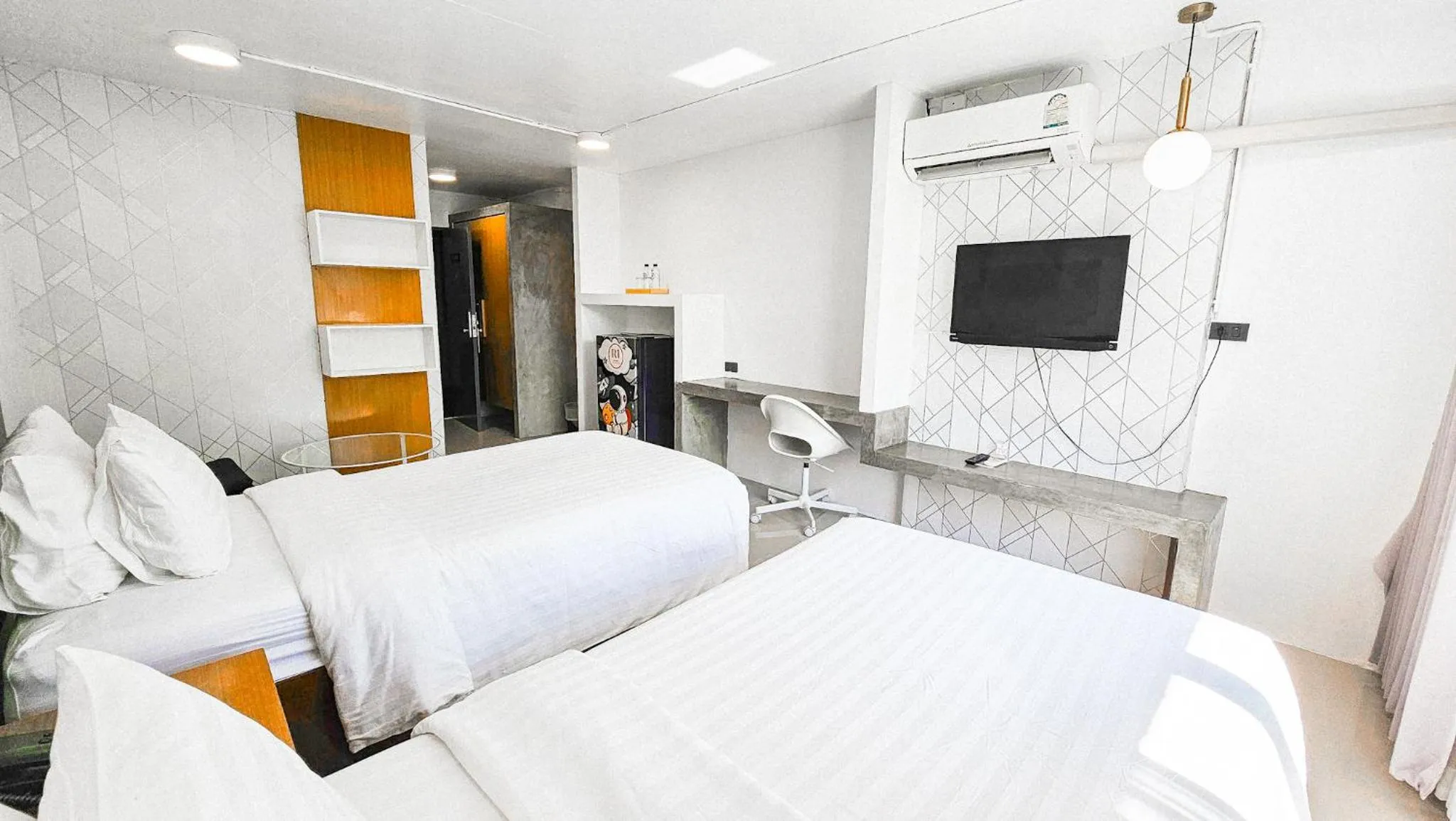 Bed in R1 Nimman Hotel Chiangmai