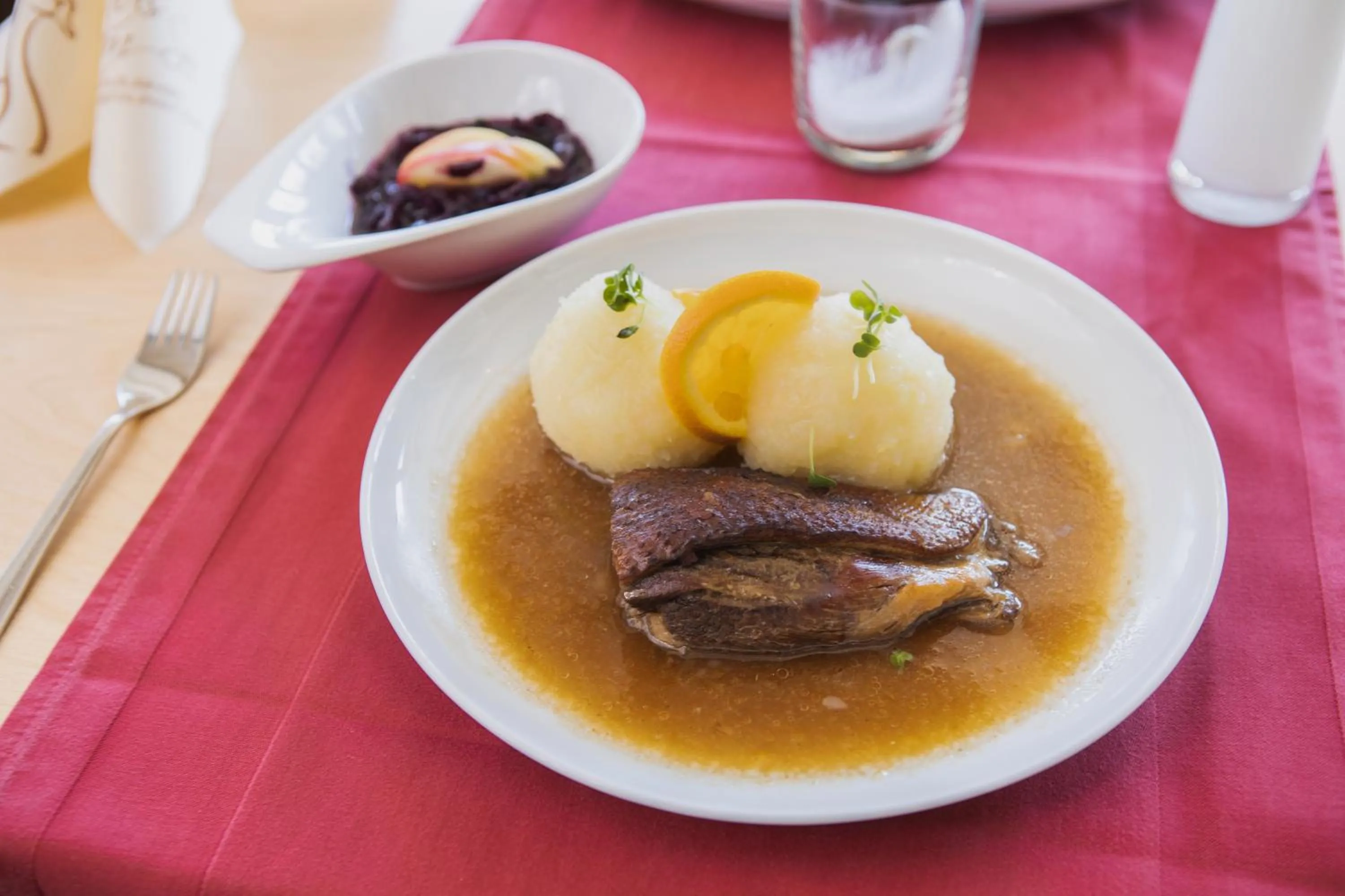 Food and drinks in WAGNERS Seehotel Schleusingen