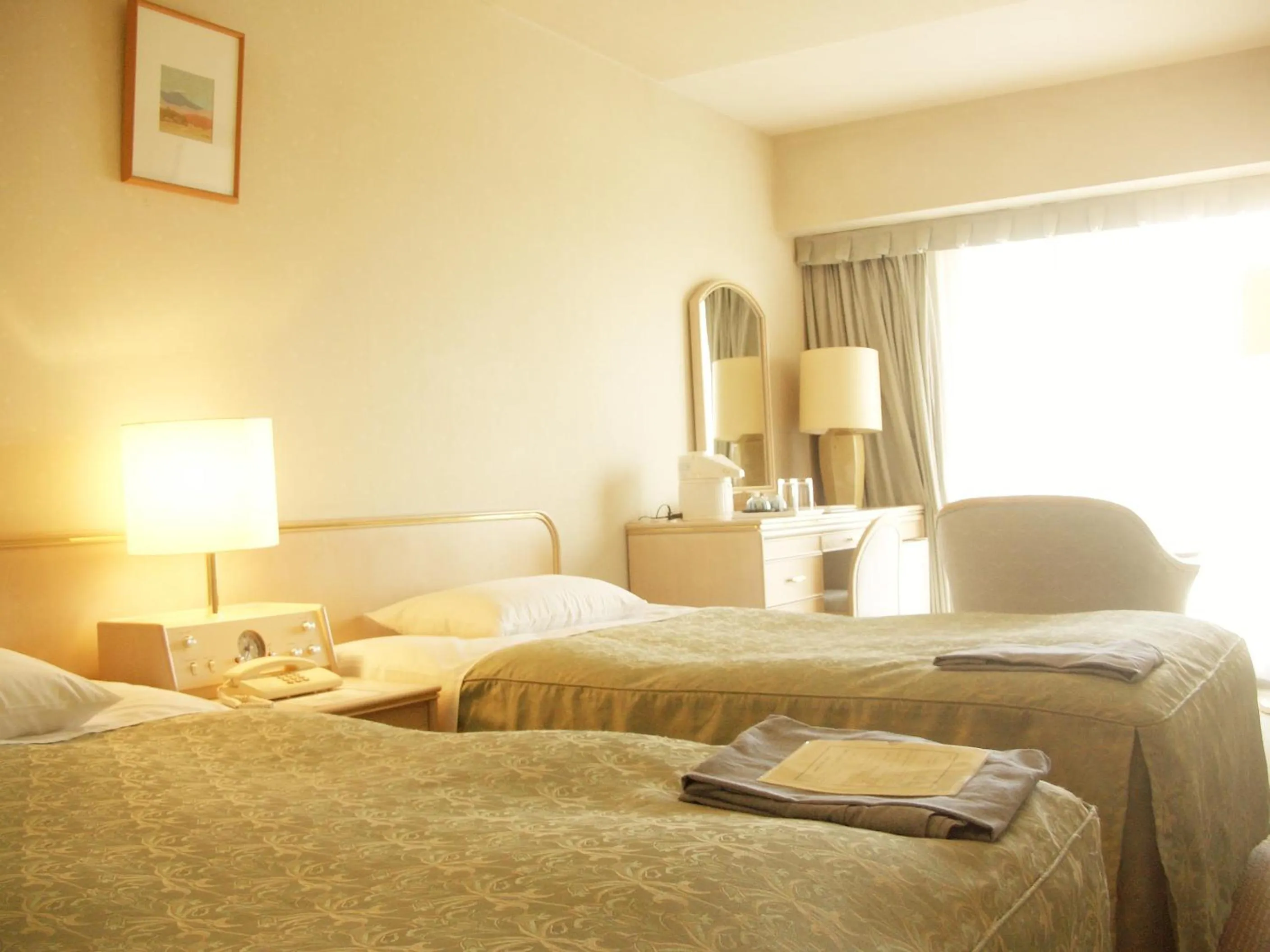 Bed in Hotel Heritage