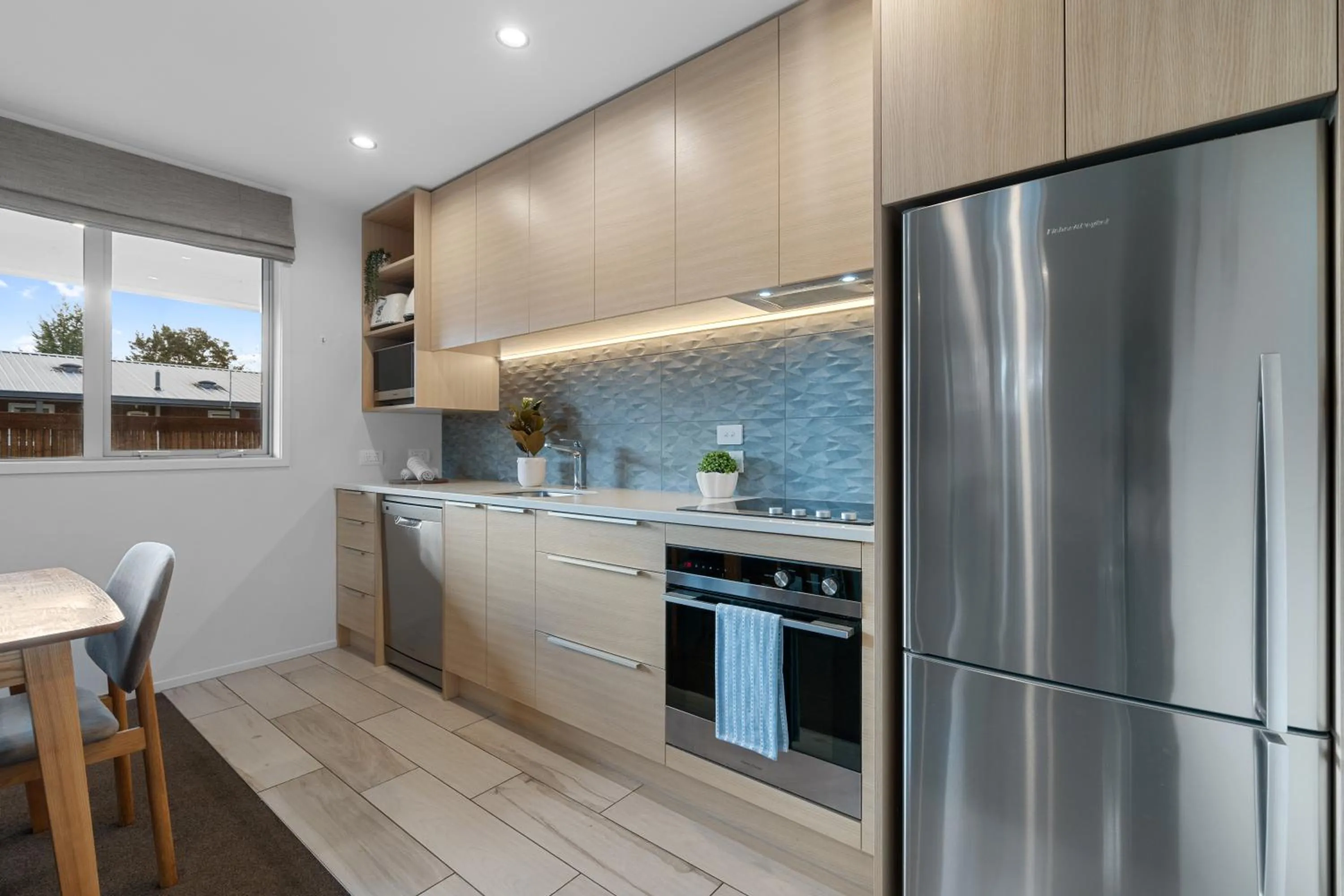 Kitchen or kitchenette in Tasman Holiday Parks - Te Anau