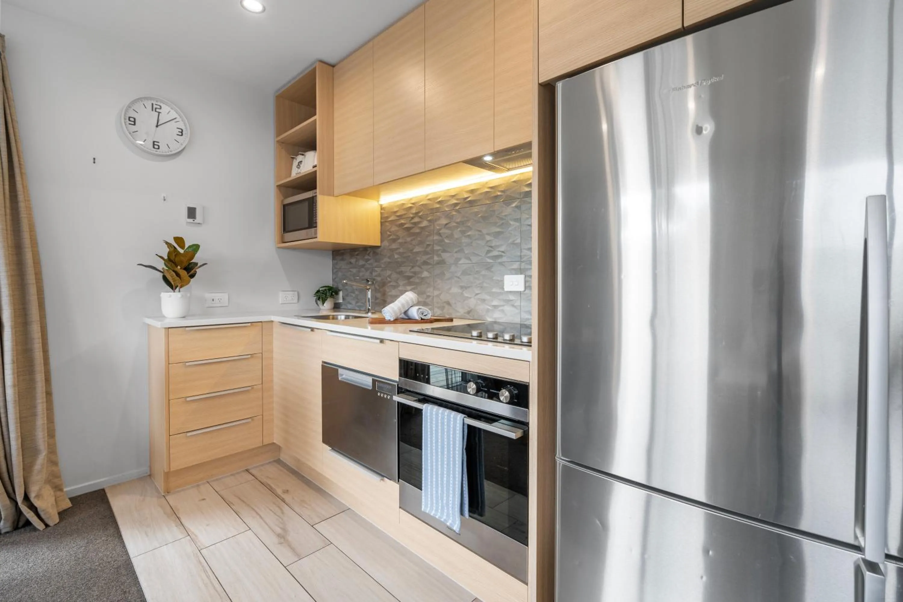 Kitchen or kitchenette in Tasman Holiday Parks - Te Anau