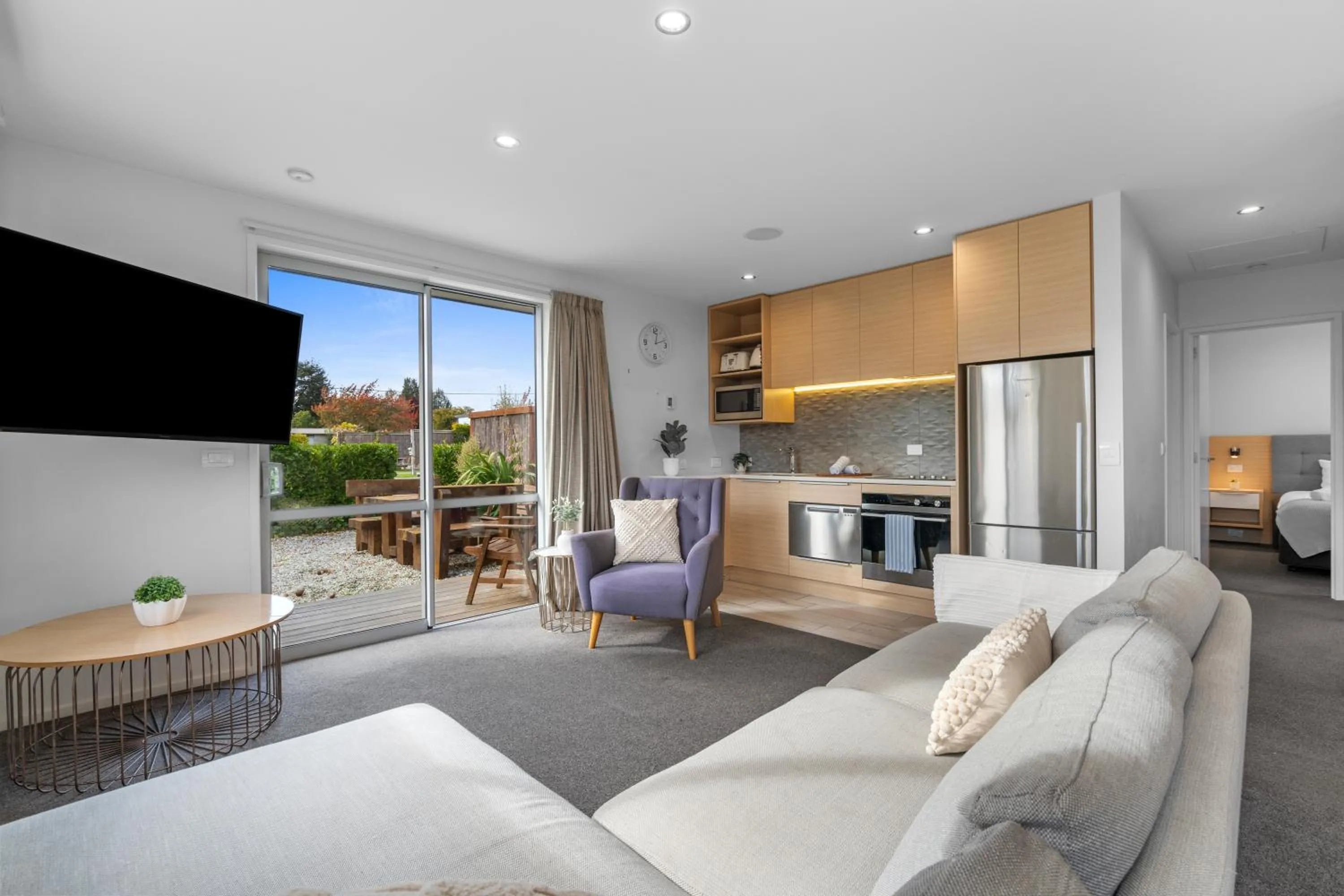 Living room in Tasman Holiday Parks - Te Anau