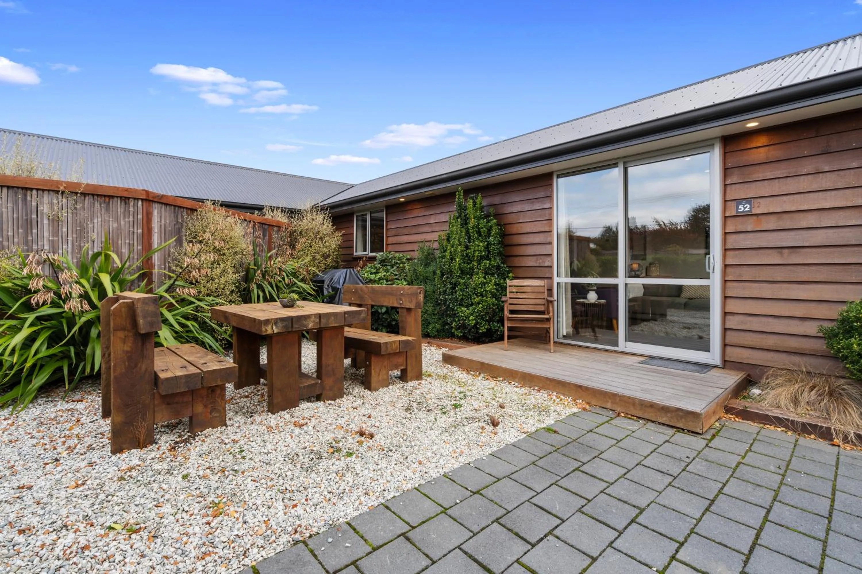 Patio in Tasman Holiday Parks - Te Anau