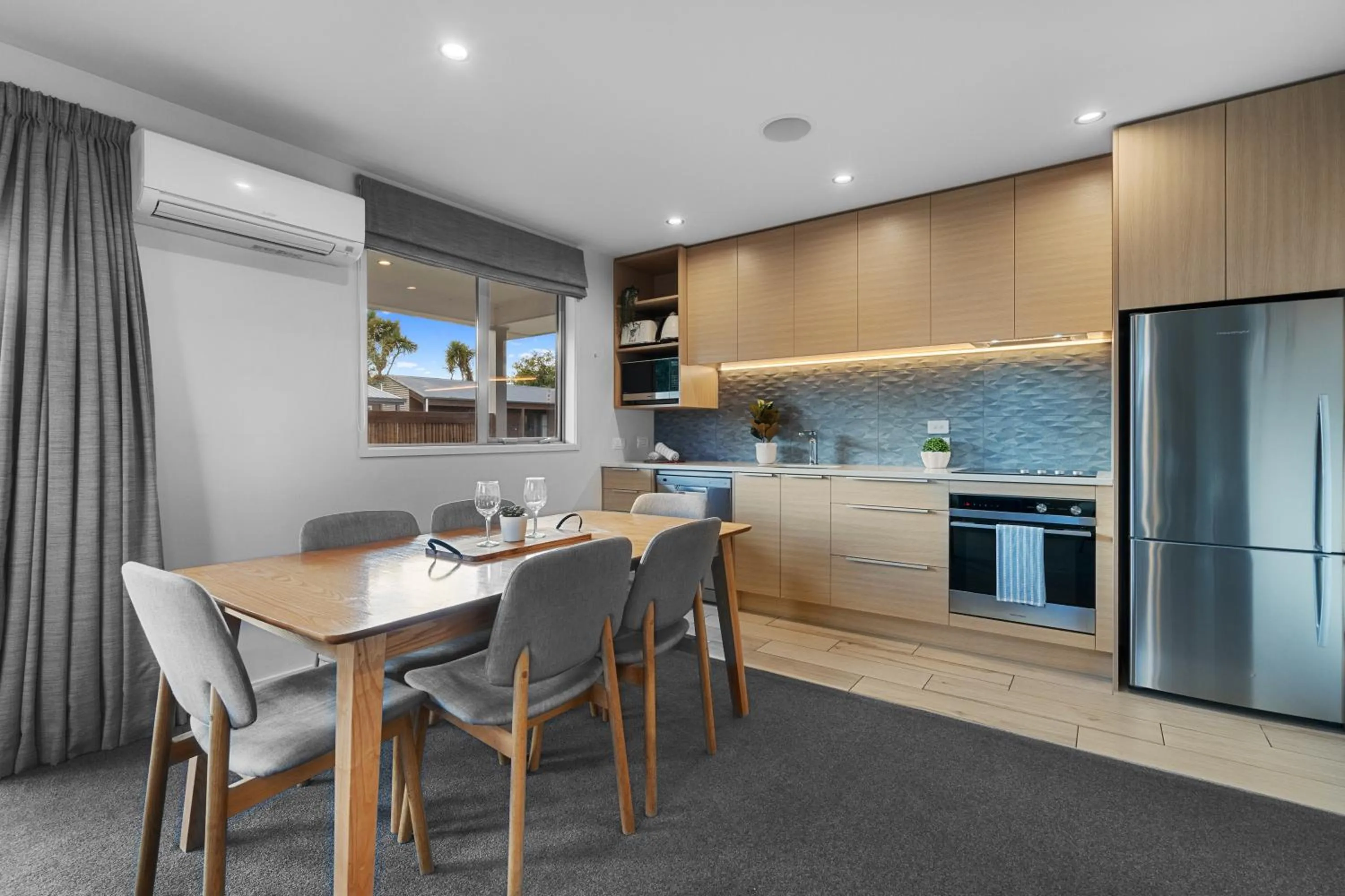 Dining area in Tasman Holiday Parks - Te Anau