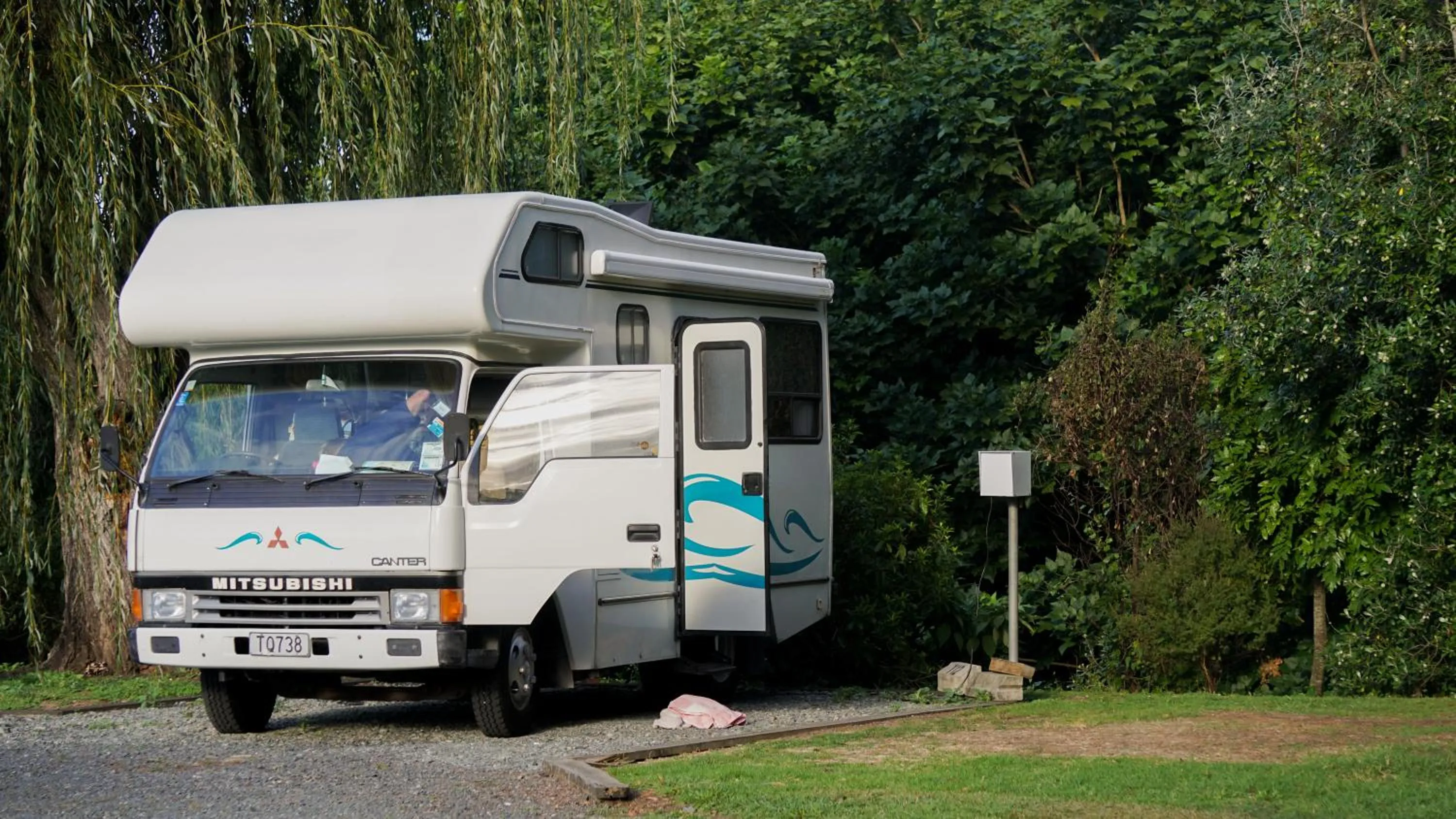 Parking in Whangarei Central Holiday Park