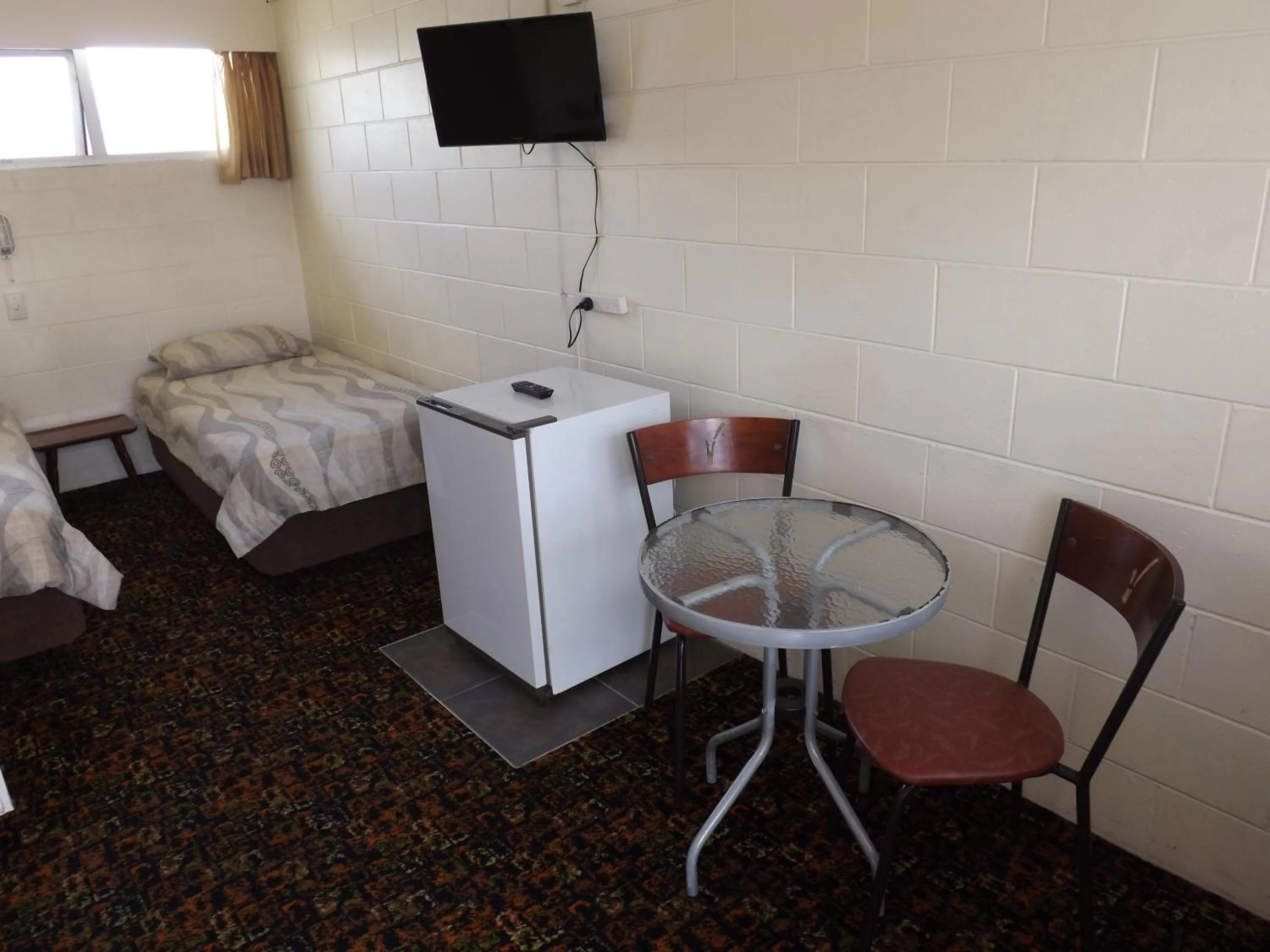 Bed in Whangarei Central Holiday Park