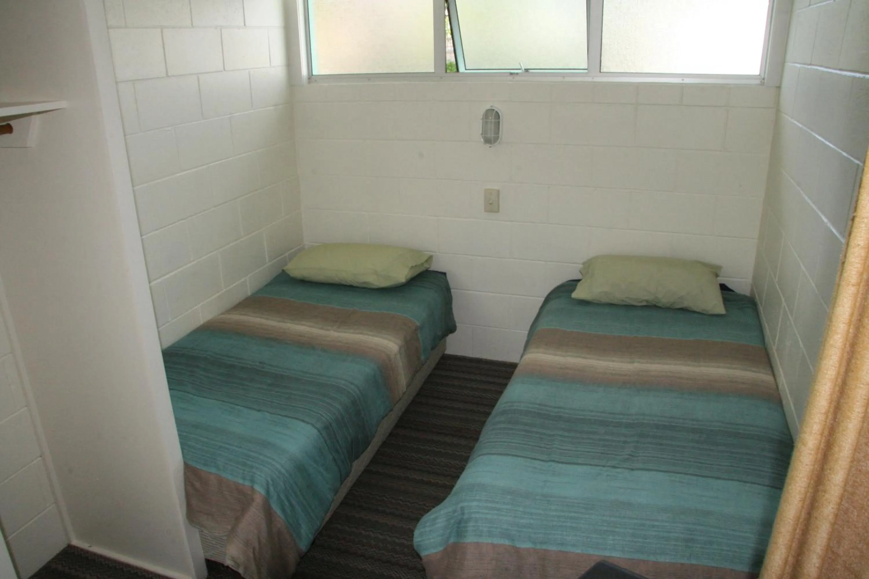 Bed in Whangarei Central Holiday Park