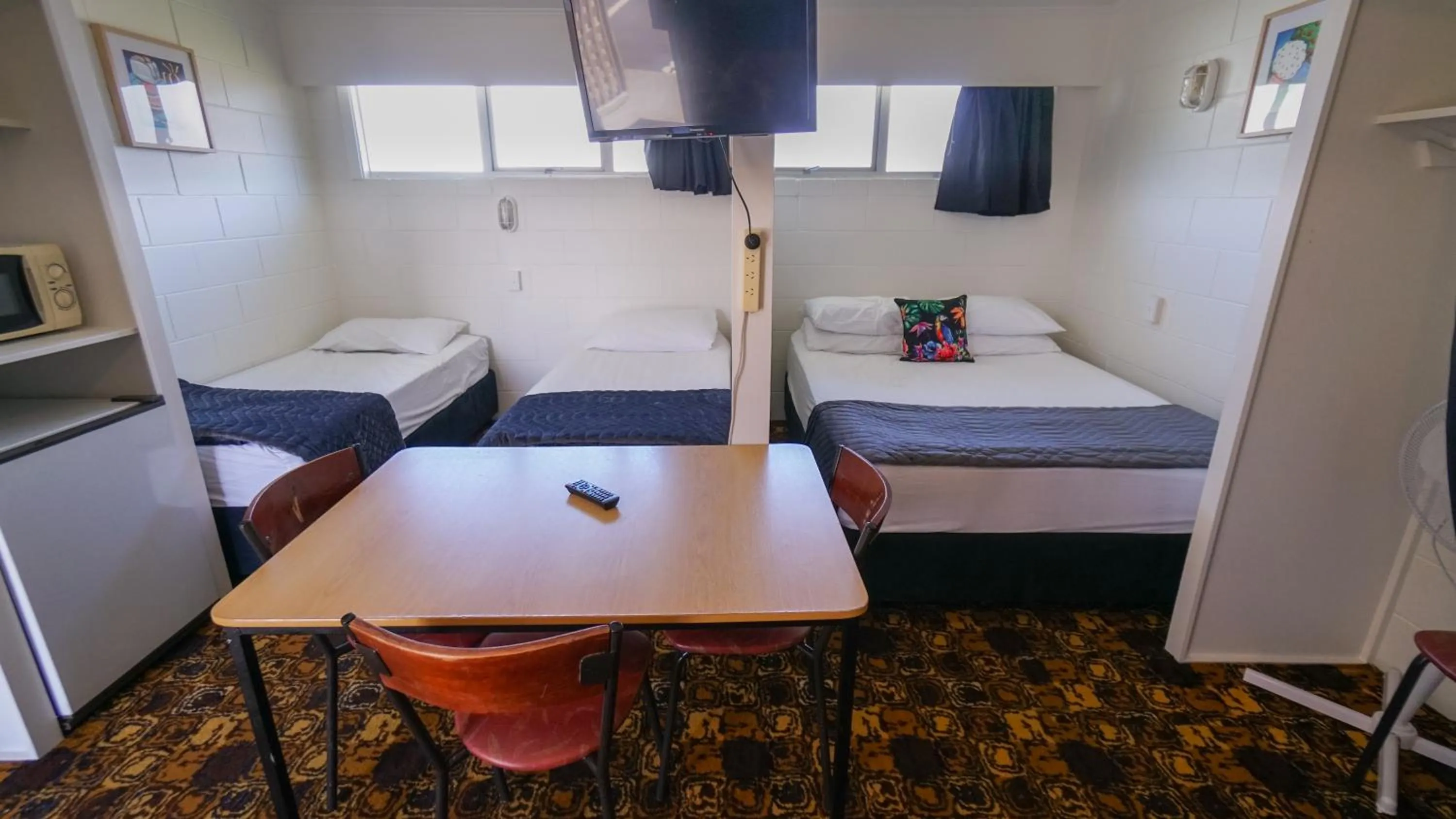 Bed in Whangarei Central Holiday Park