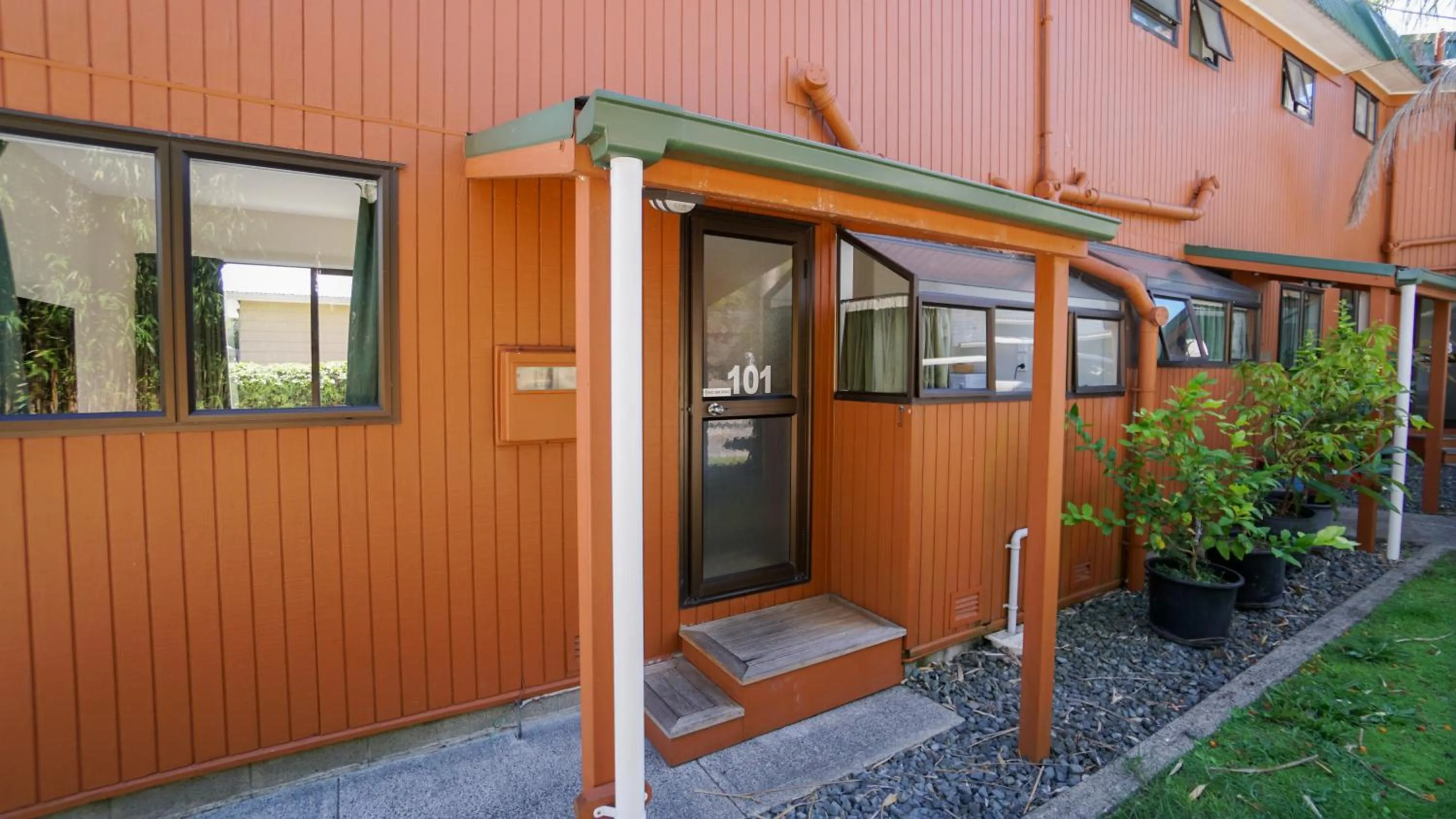Facade/entrance in Whangarei Central Holiday Park